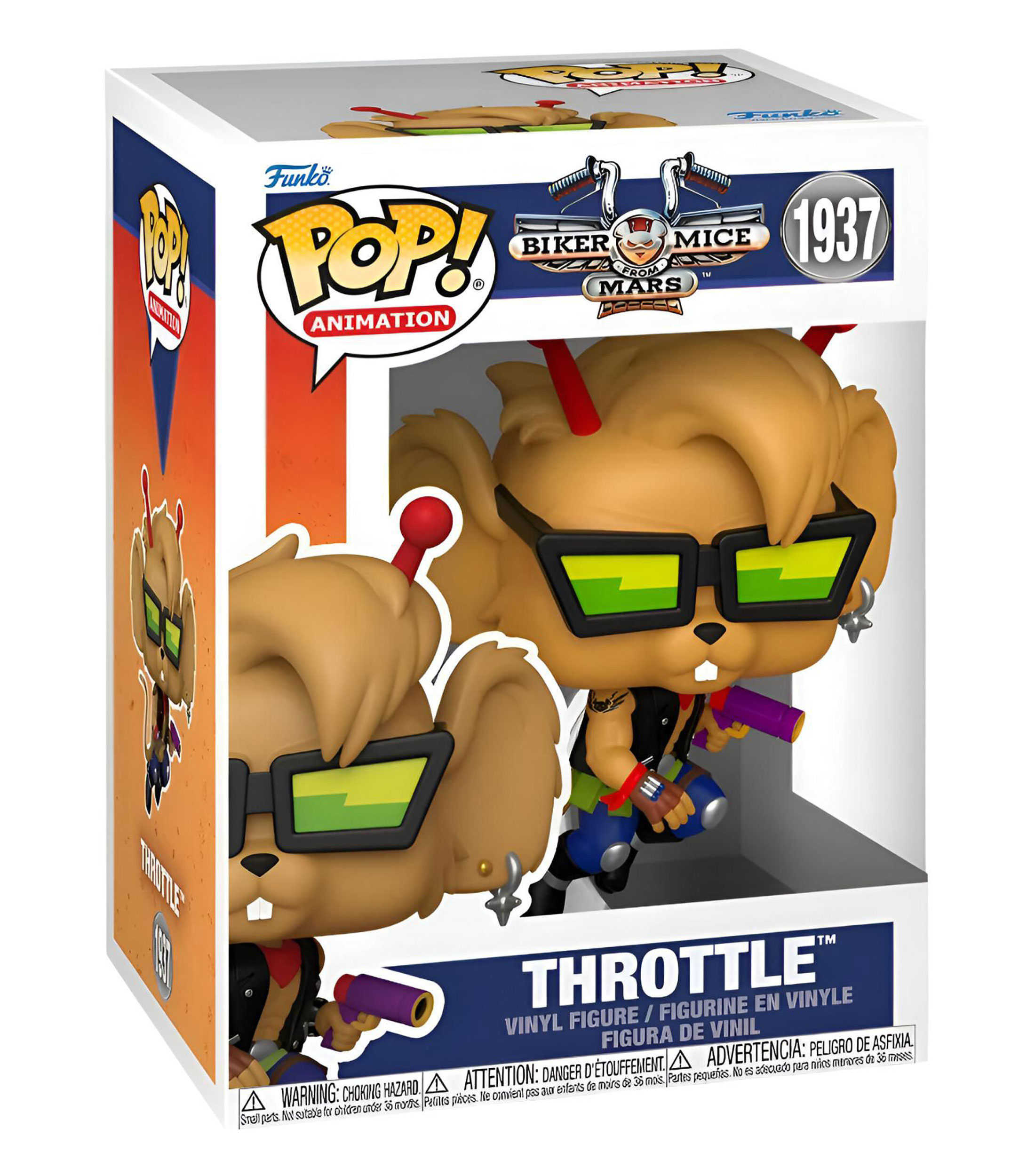 Funko Throttle, Los Motorratones De Marte