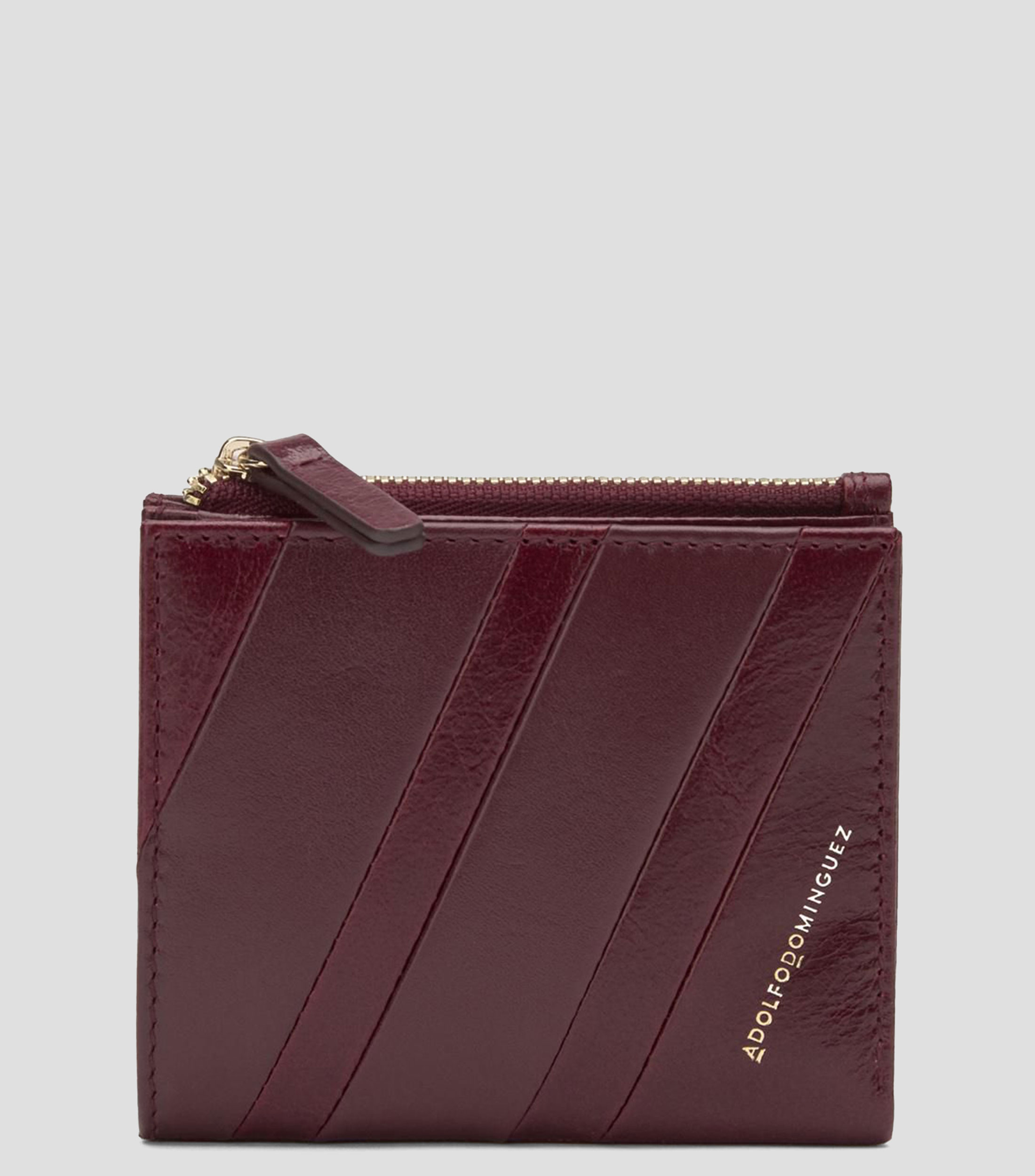 Cartera en piel liso Orión Mujer