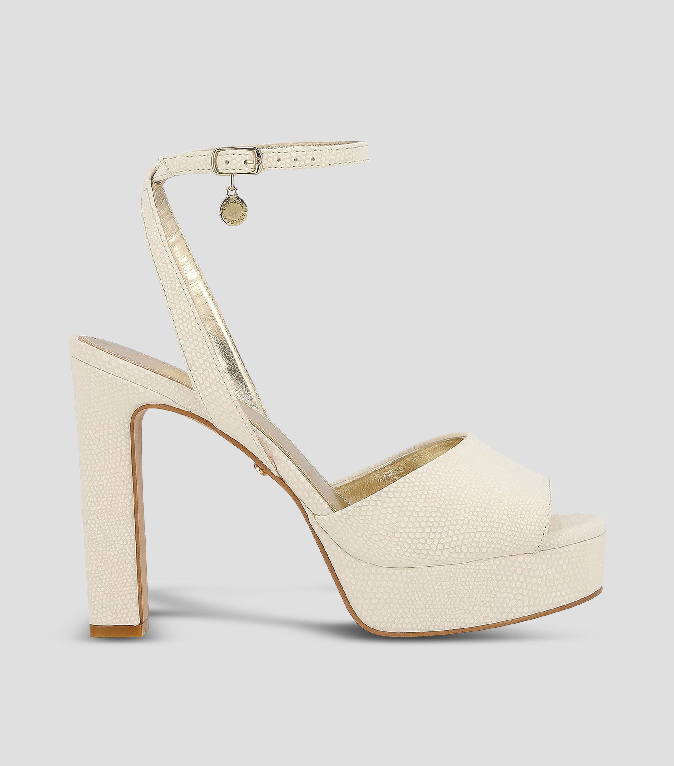 Sandalias casuales de tacón alto ancho lisas Mujer