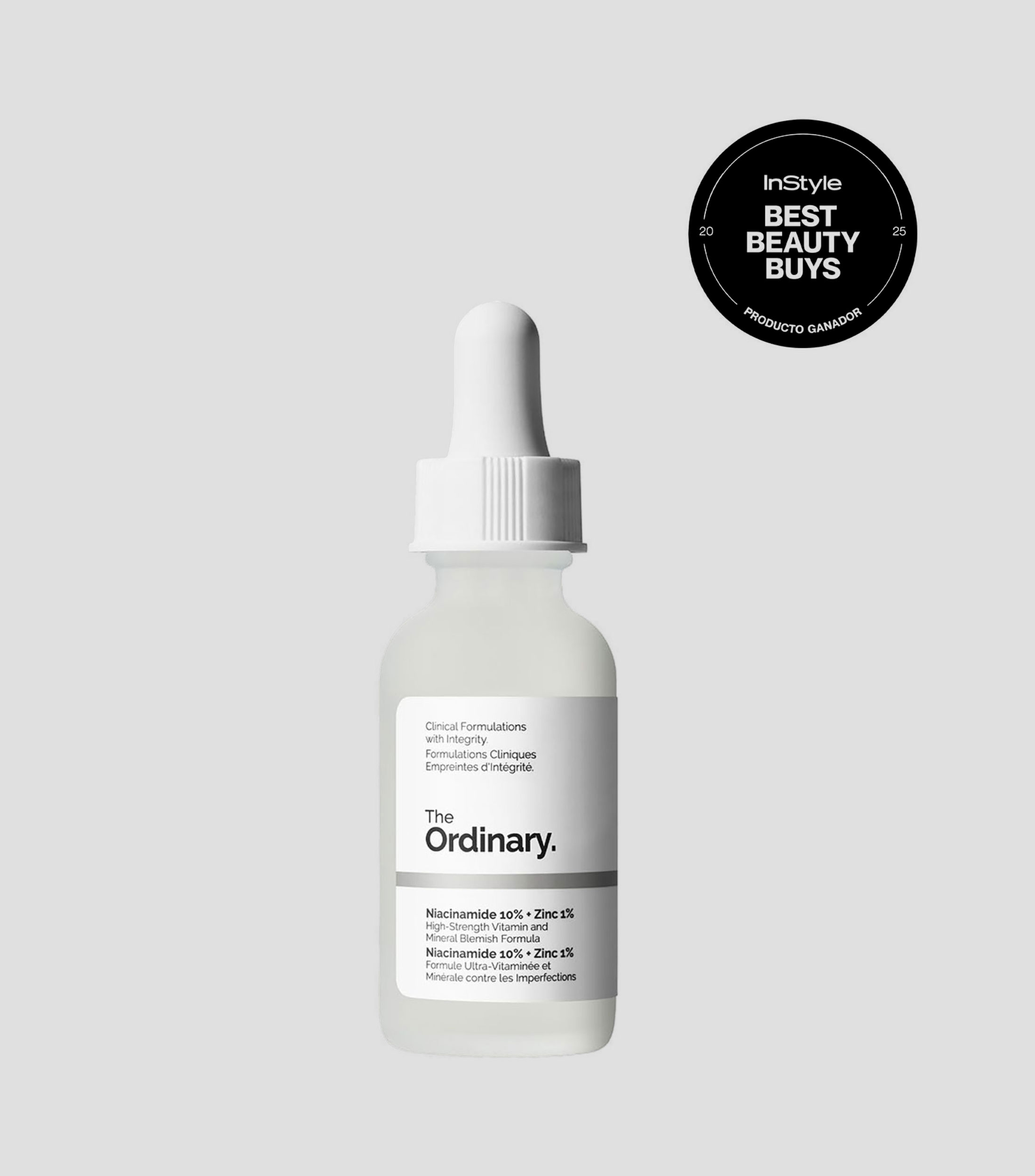 Sérum Control de Imperfecciones Niacinamide 10% + Zinc 1%, 30 ml