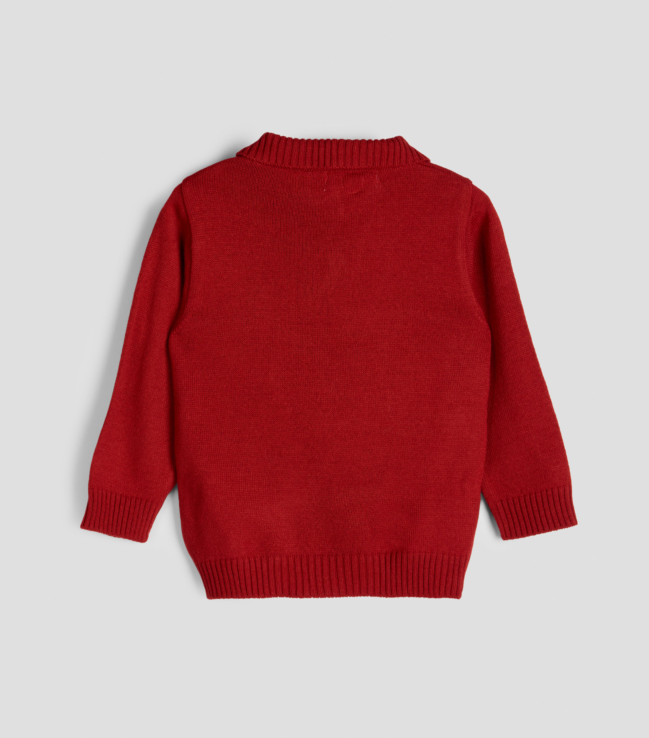 Suéter cuello tipo polo Bebé