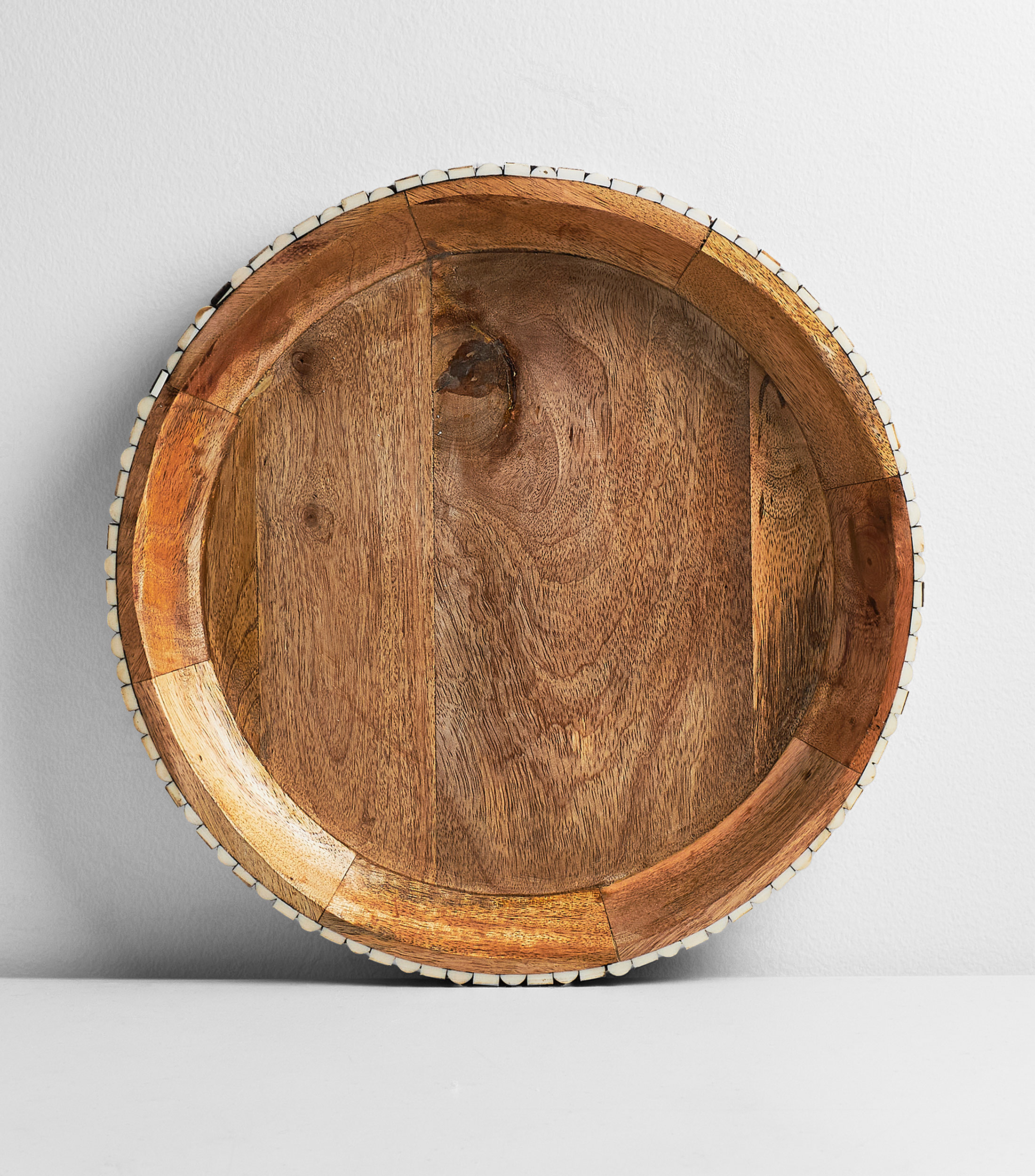 Charola decorativa Bohemia en madera