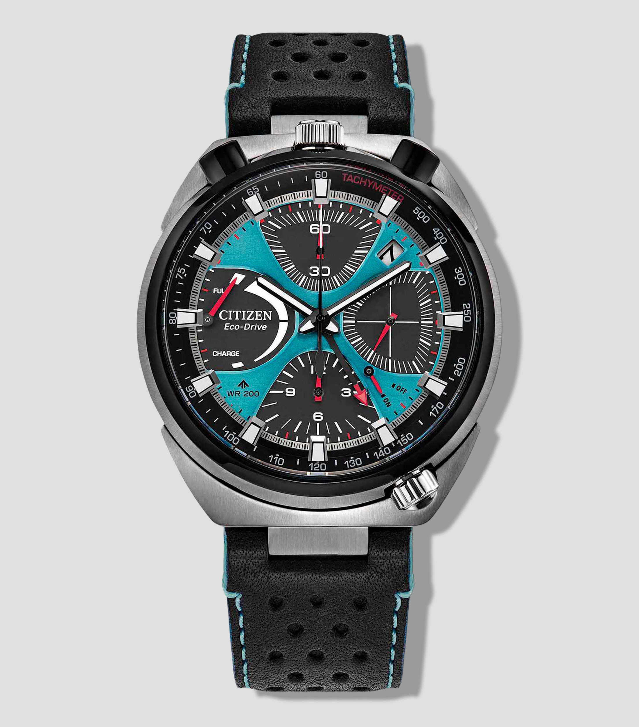 Reloj para Hombre Promaster Tsuno Chrono Racer Edición Especial Plateado