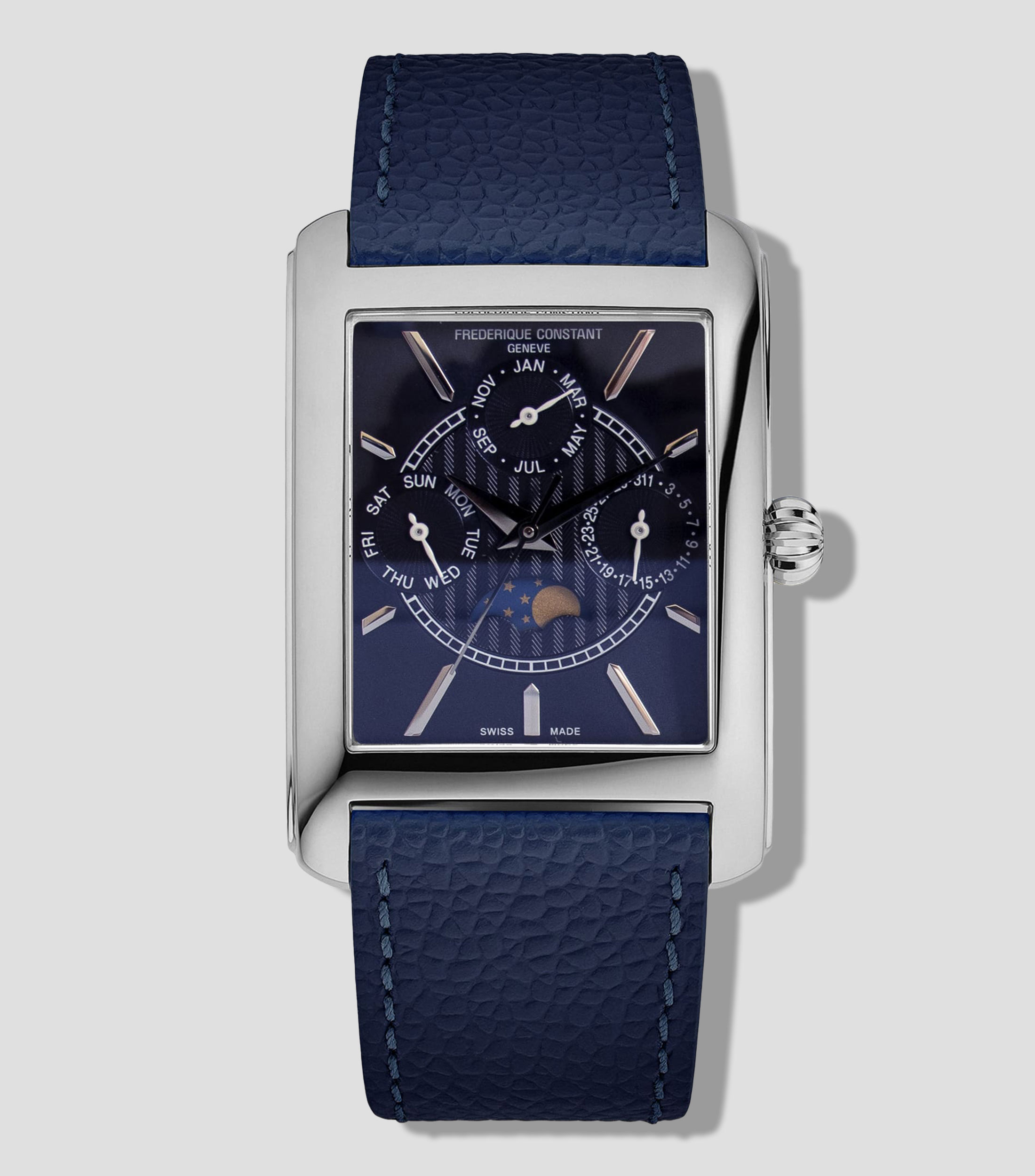 Reloj para Hombre Classic Carree Business Timer Casual, Plateado