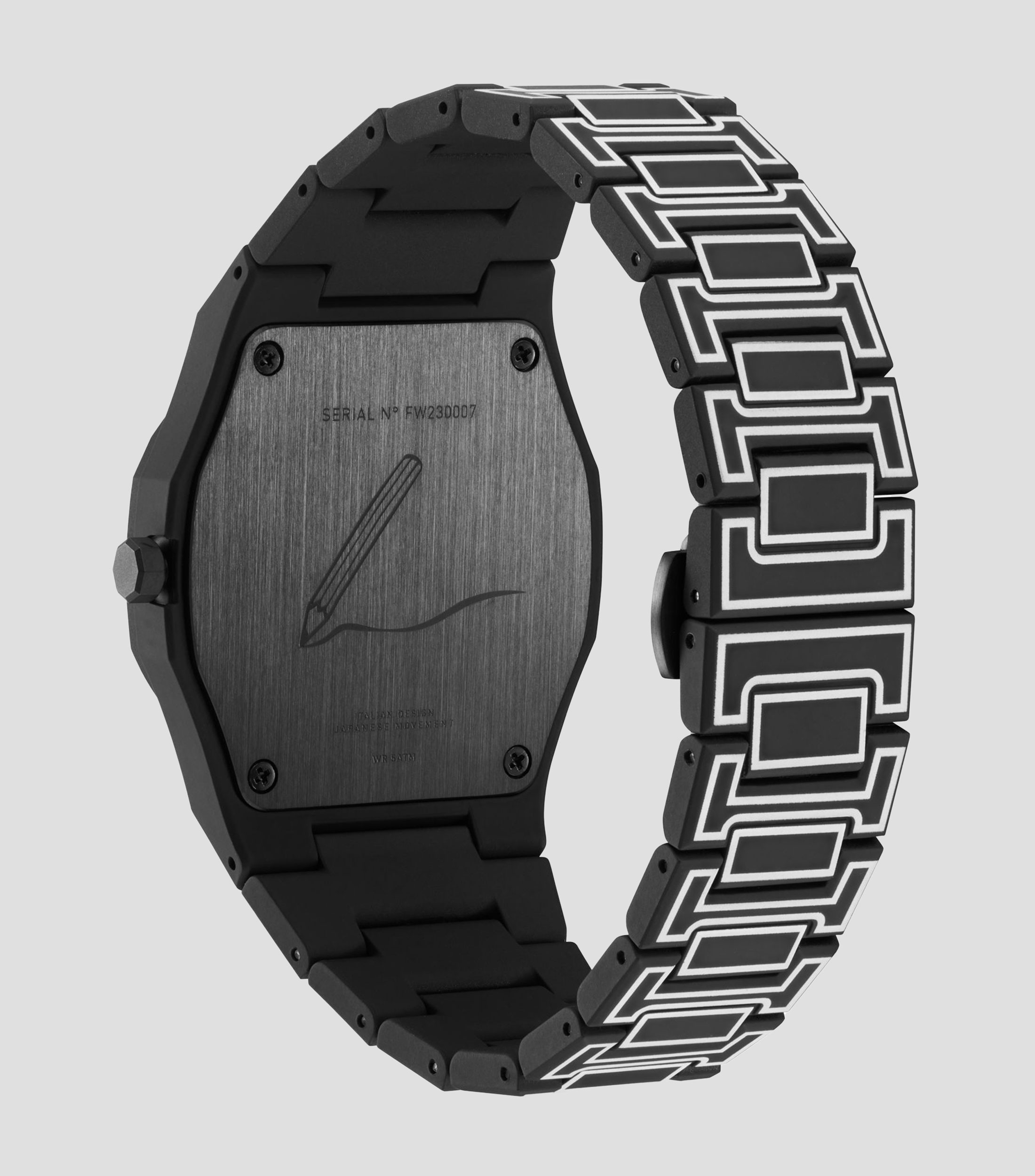 Reloj para hombre Sketch Casual Gunmetal