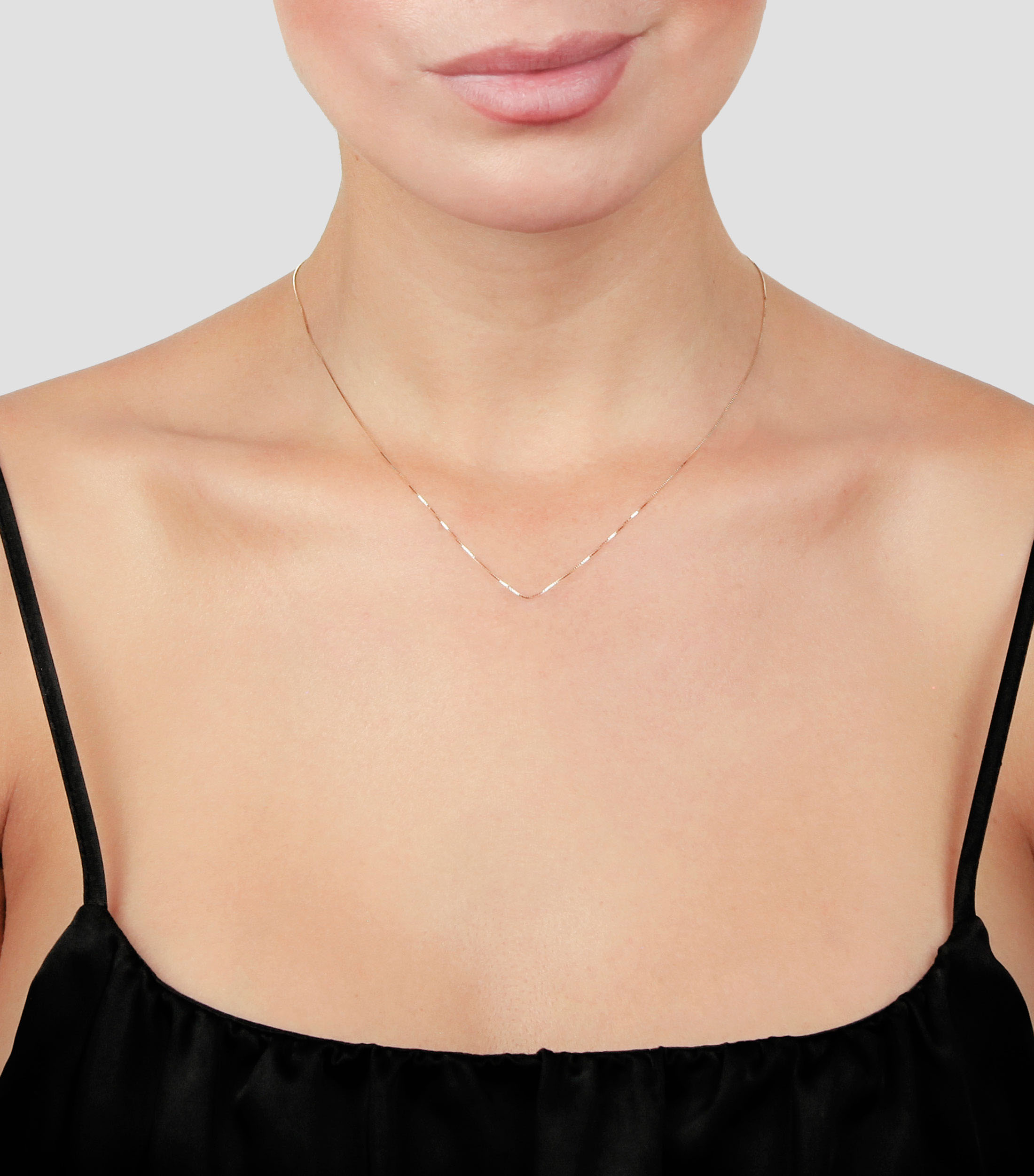 Cadena en Oro amarillo de 14 Kilates Mujer
