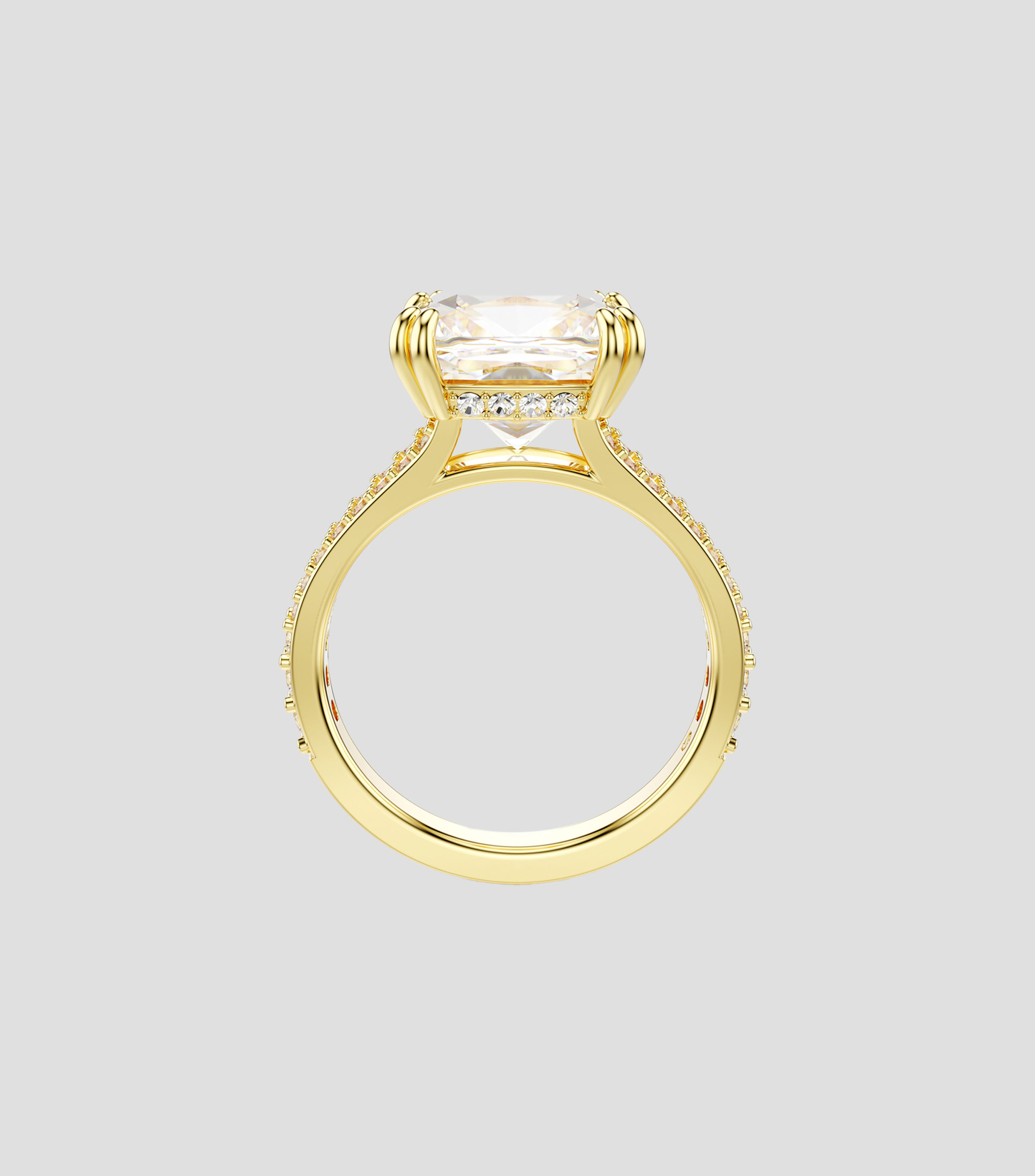 Anillo de Coctel con Incrustacion Mujer
