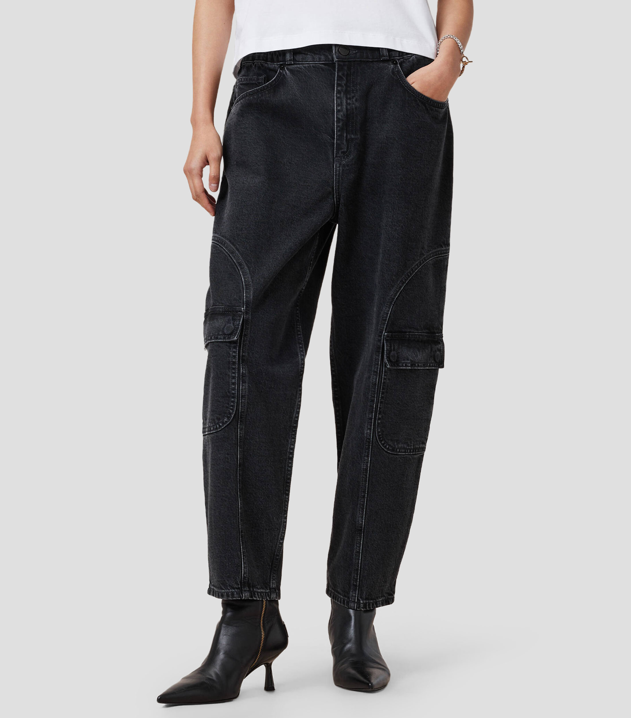 Jeans Tapered Mujer