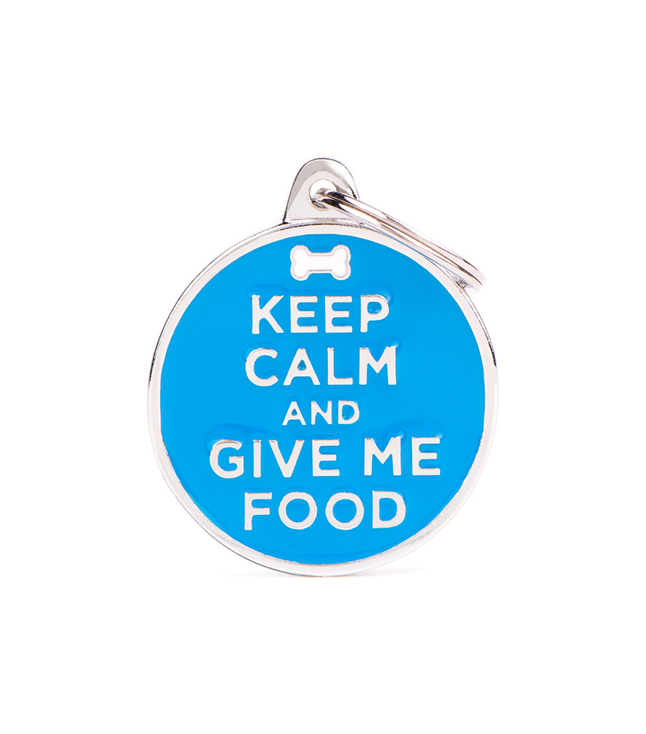 Placa para Mascota Charms en metal