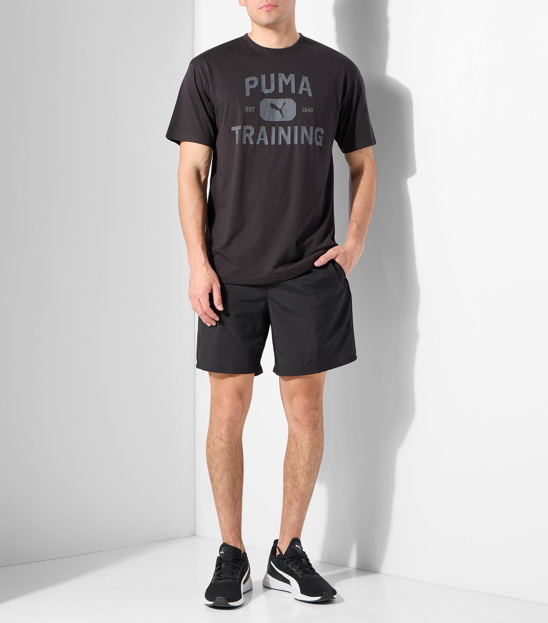 Playera para entrenamiento lisa Graph Hombre