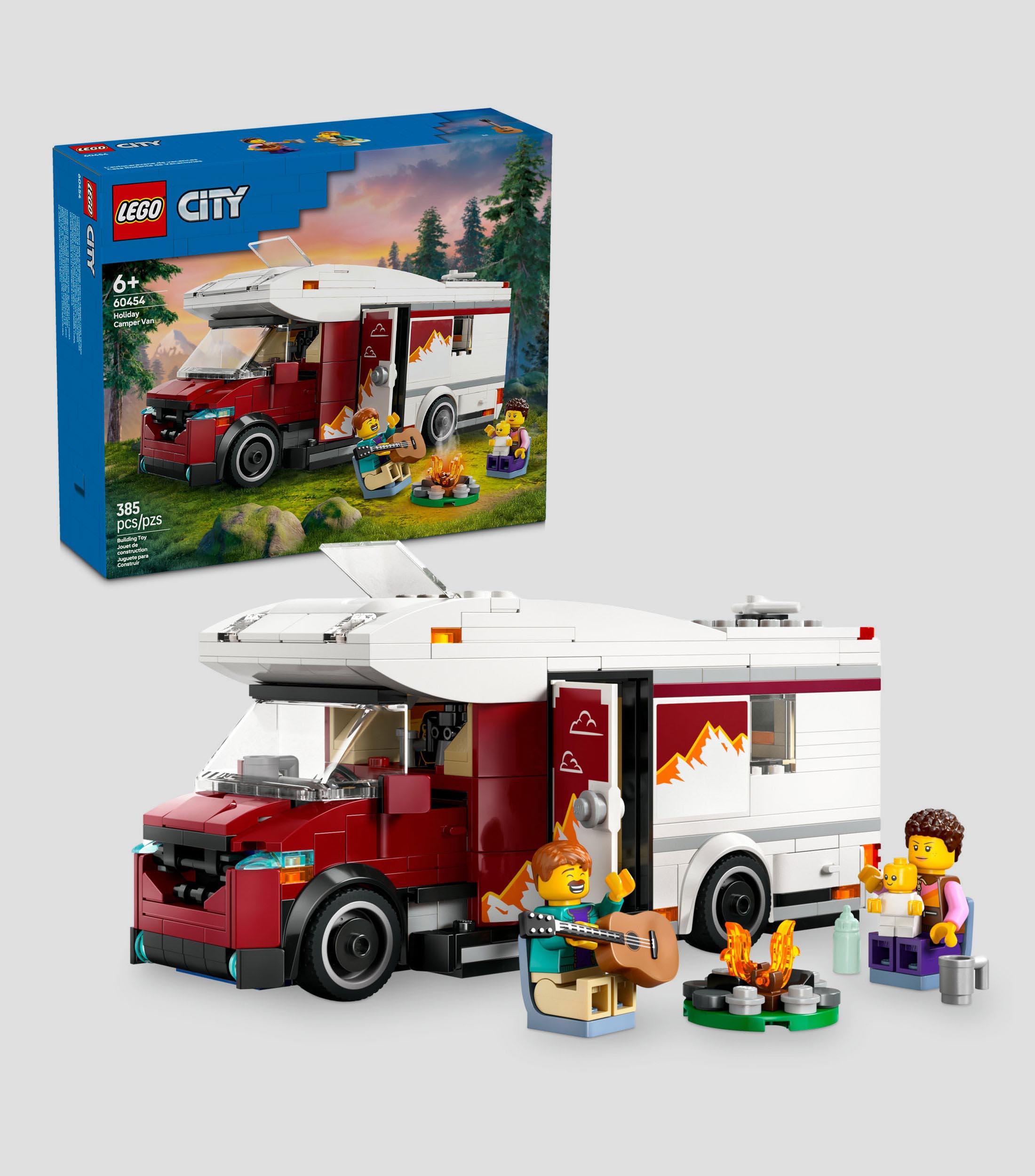 Lego City Casa Rodante Aventurera de Vacaciones 60454