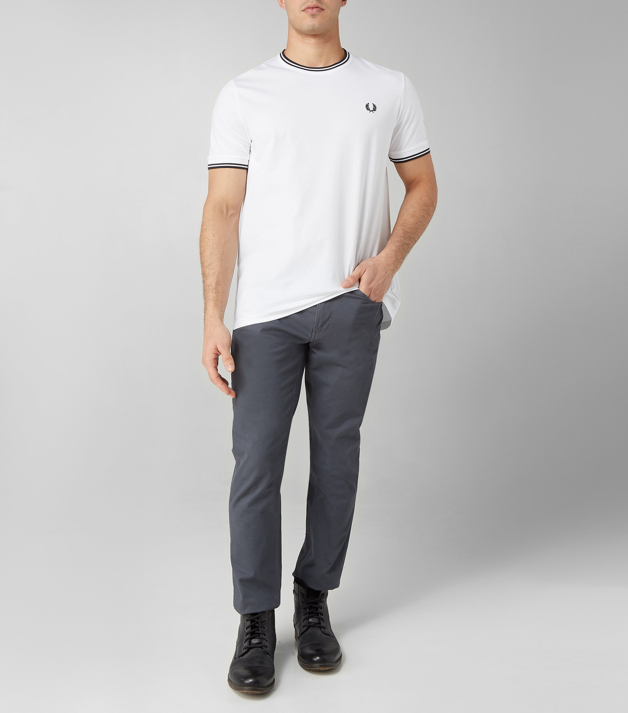 Playera Cuello Redondo Manga Corta Hombre