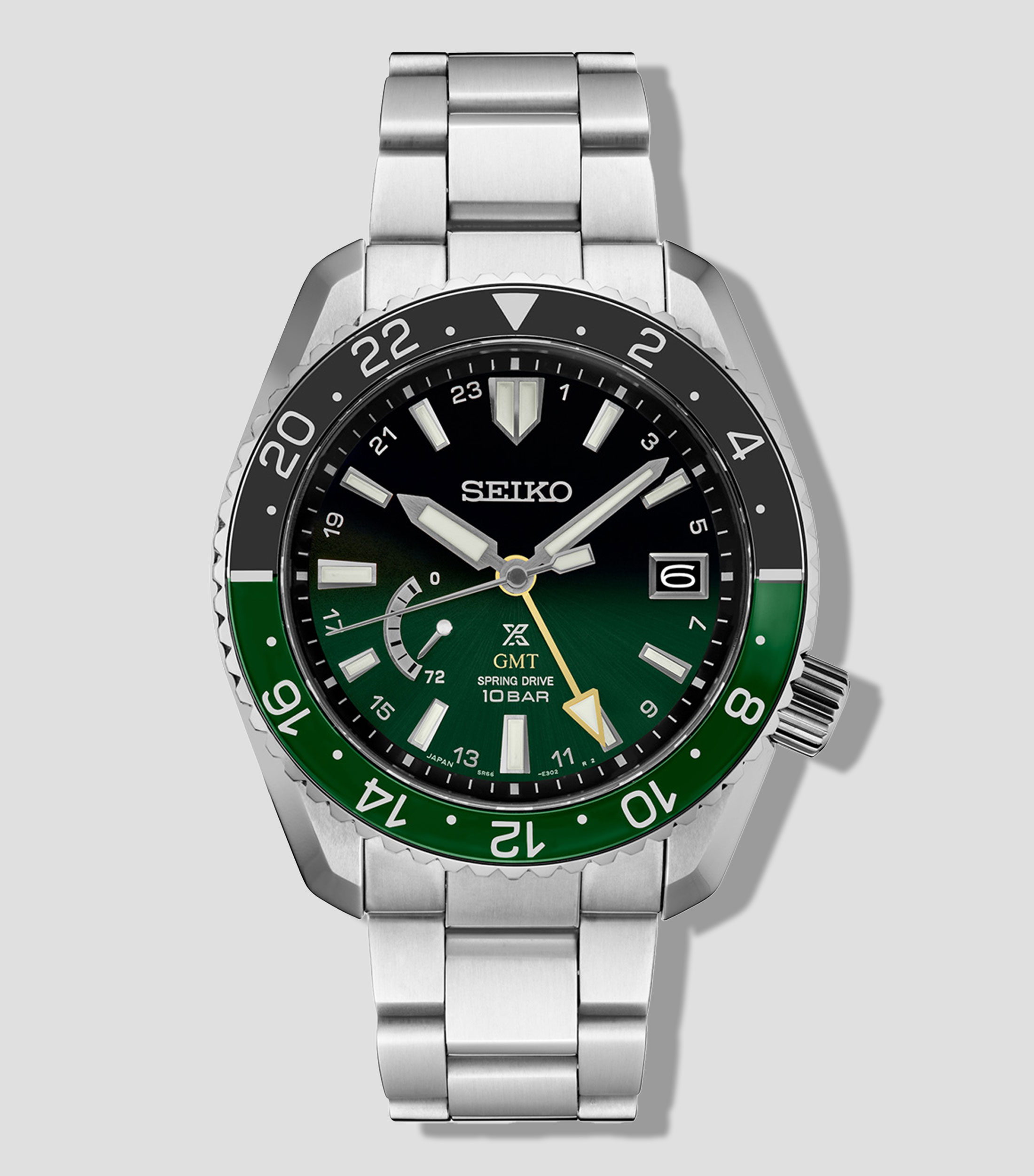 Reloj para Hombre Prospex LX GMT U.S. Edicion Especial, Negro con verde