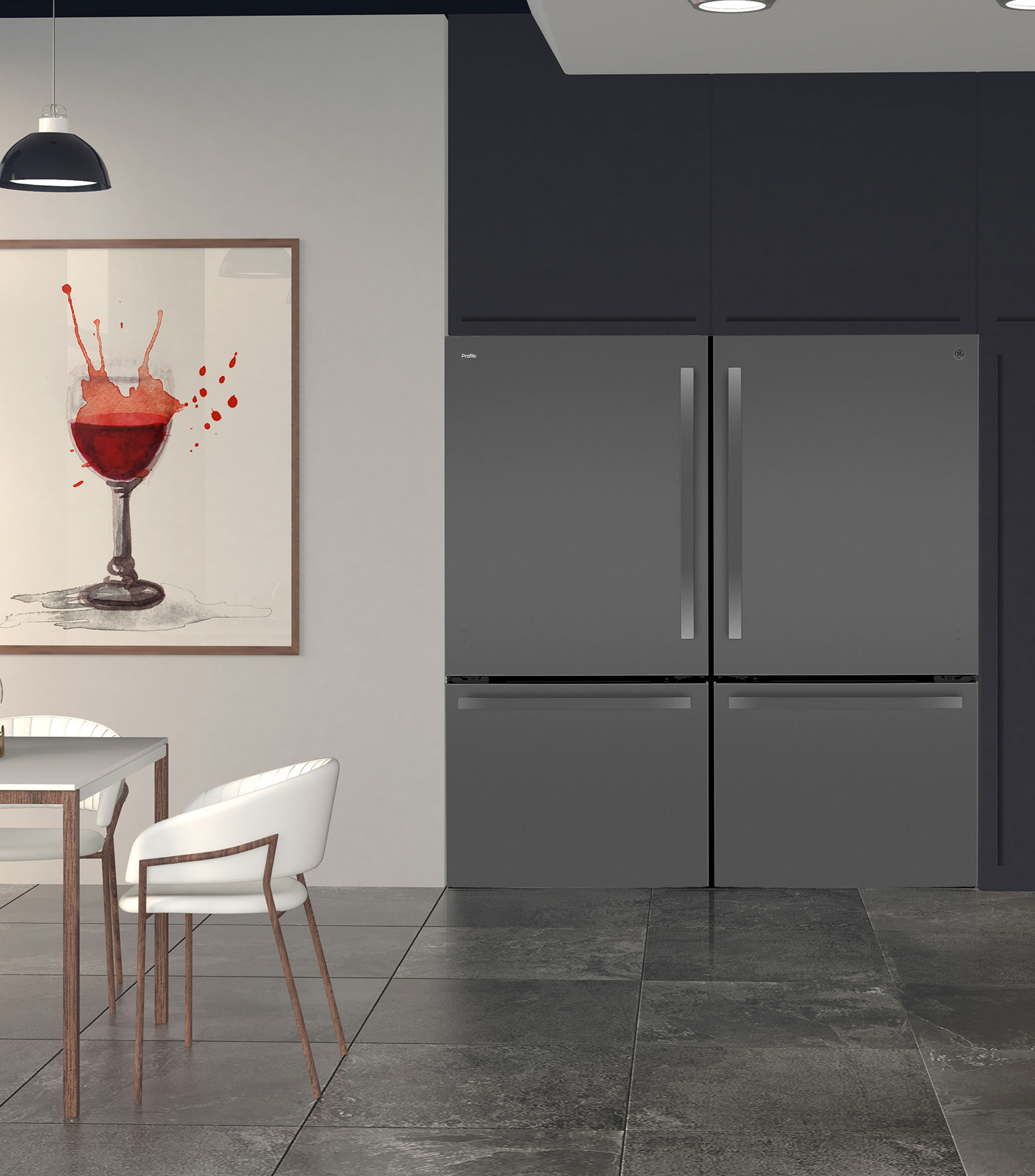 Refrigerador Gemelo, 1020 L, GEMPDF19EBTCDS, Negro