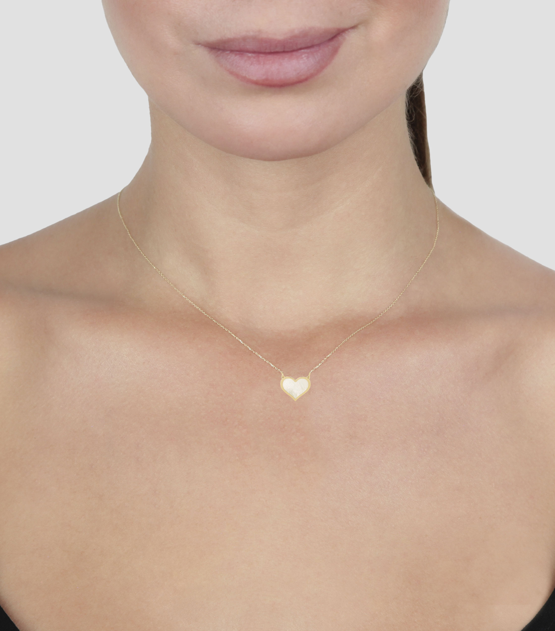 Gargantilla en oro amarillo de 14 kilates Mujer