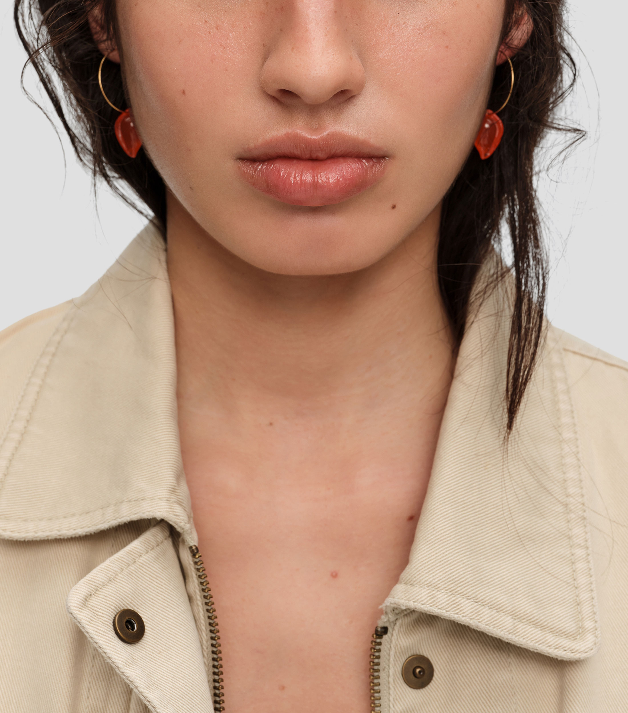 Aretes de aro Mujer