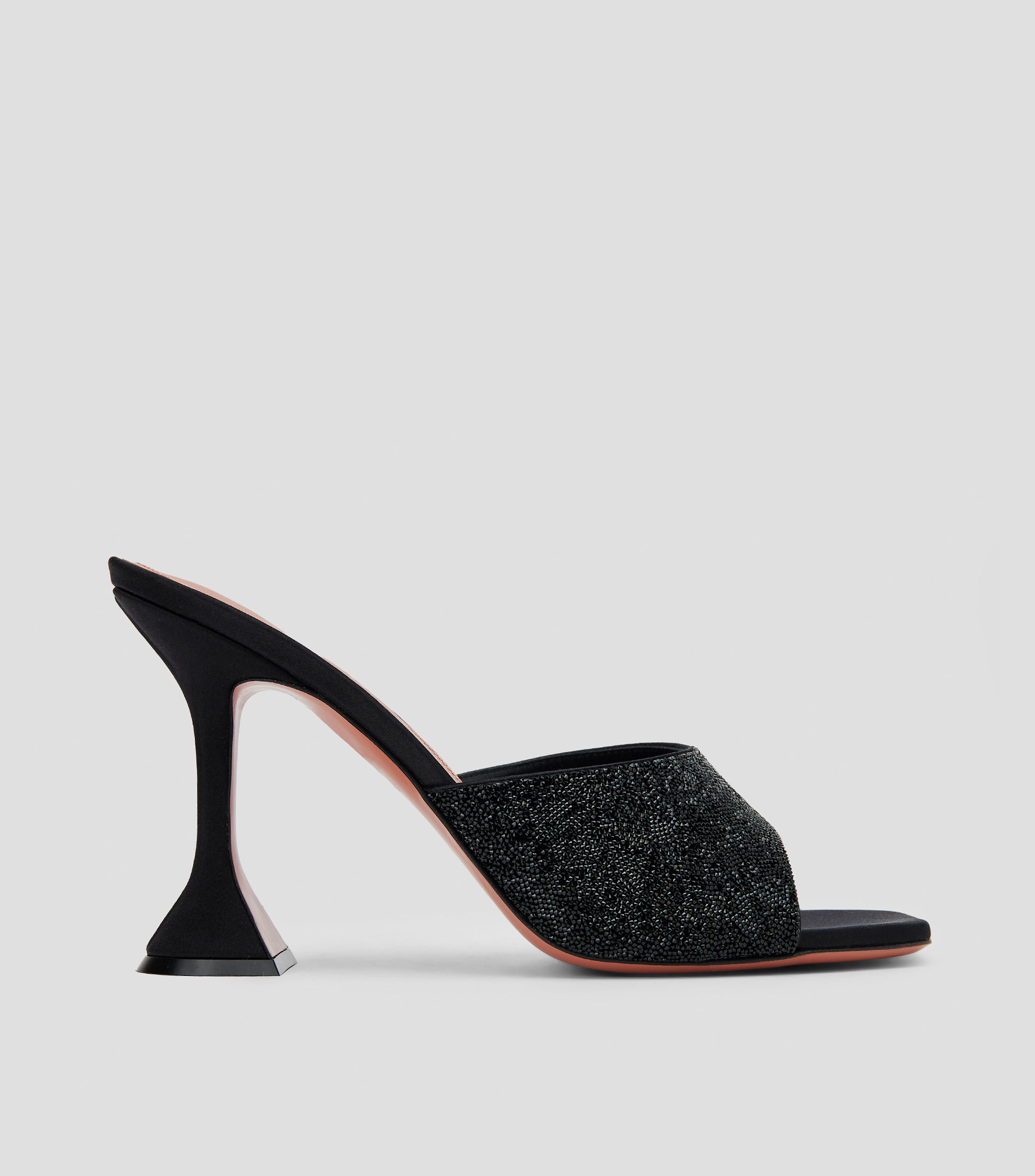 Sandalias con tacón alto media Luna Mujer