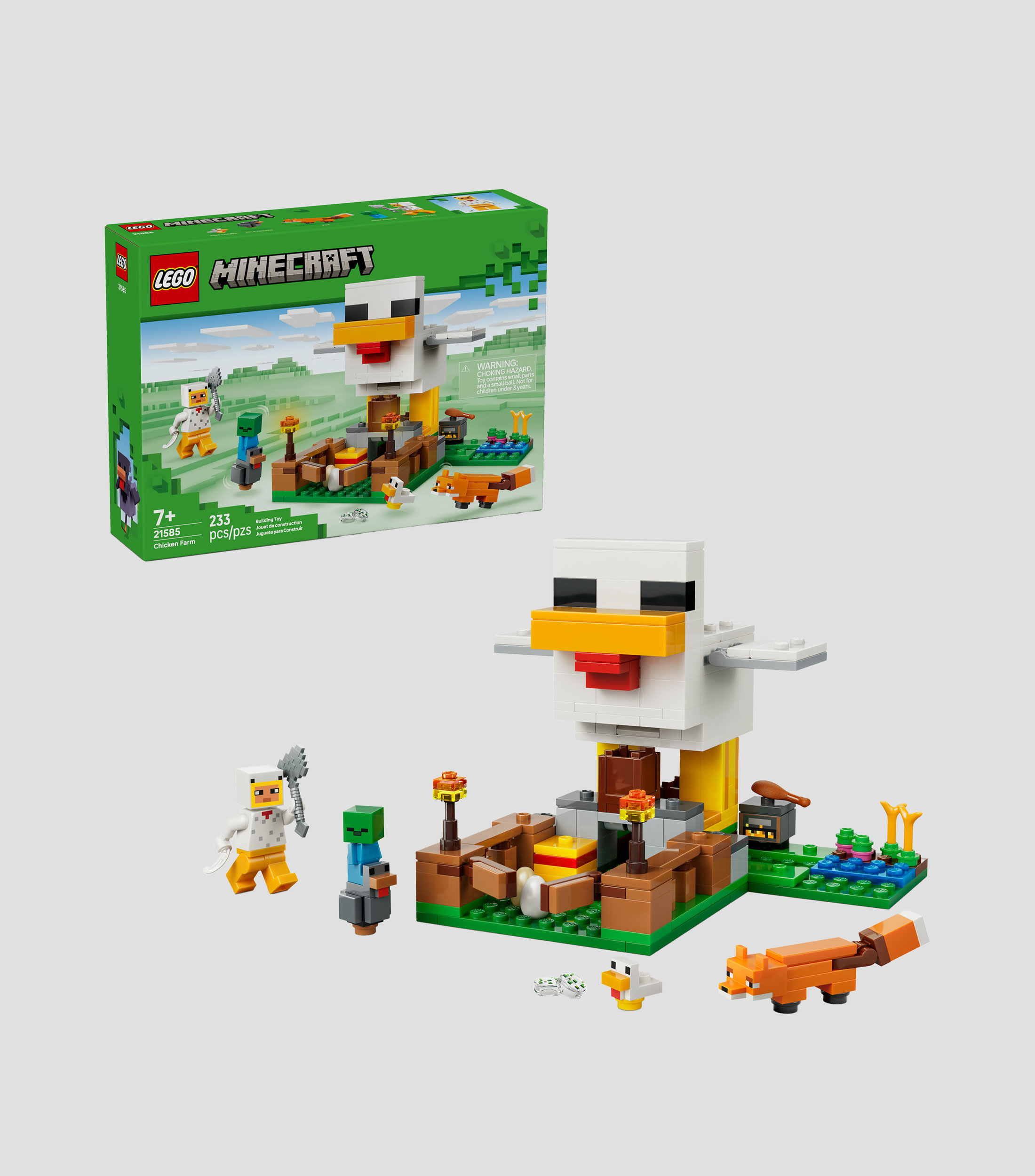 Lego Minecraft La Granja de Gallinas