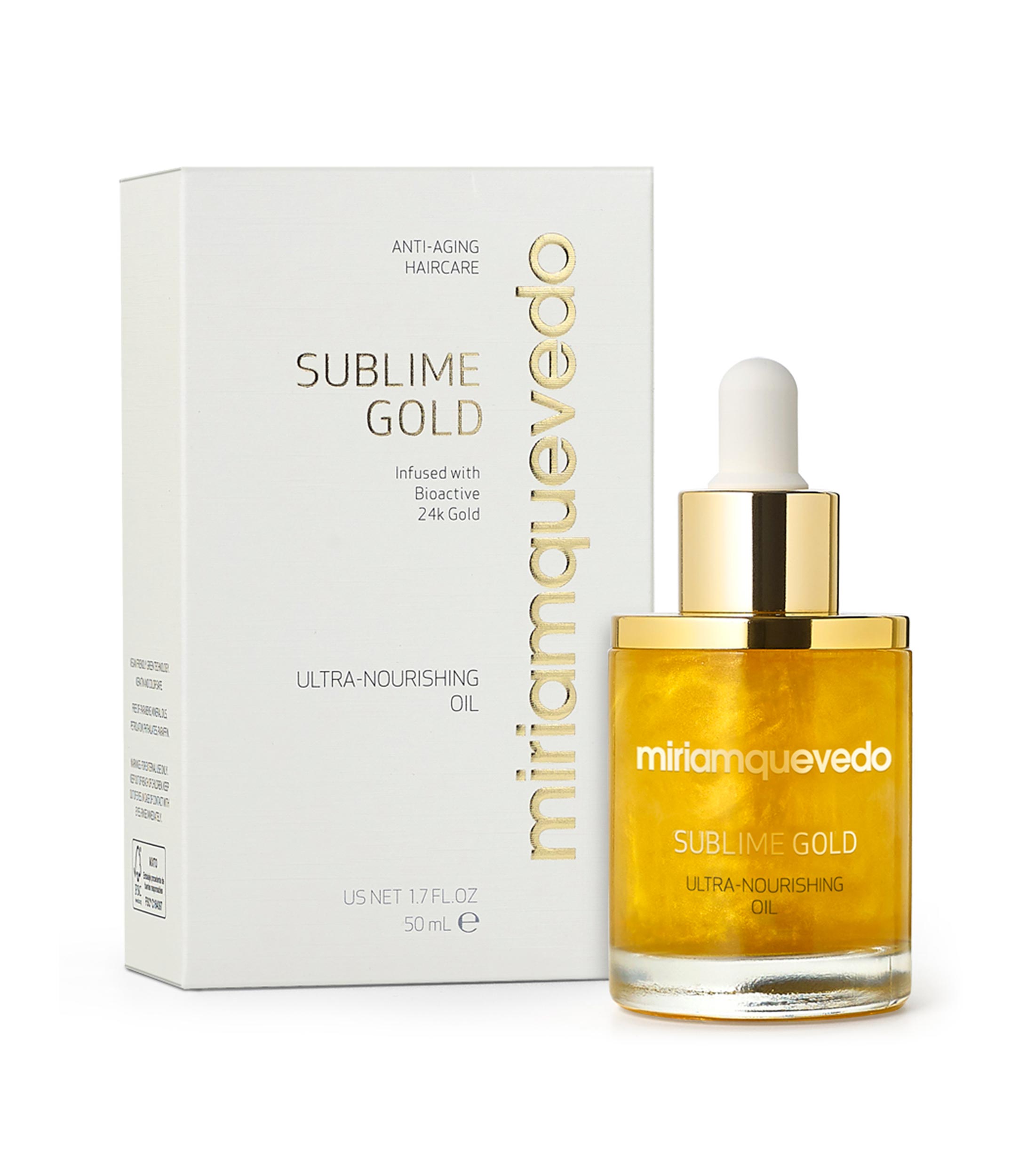 Aceite capilar hidratante Sublime Gold Ultra-Nourishing Oil, 50 ml