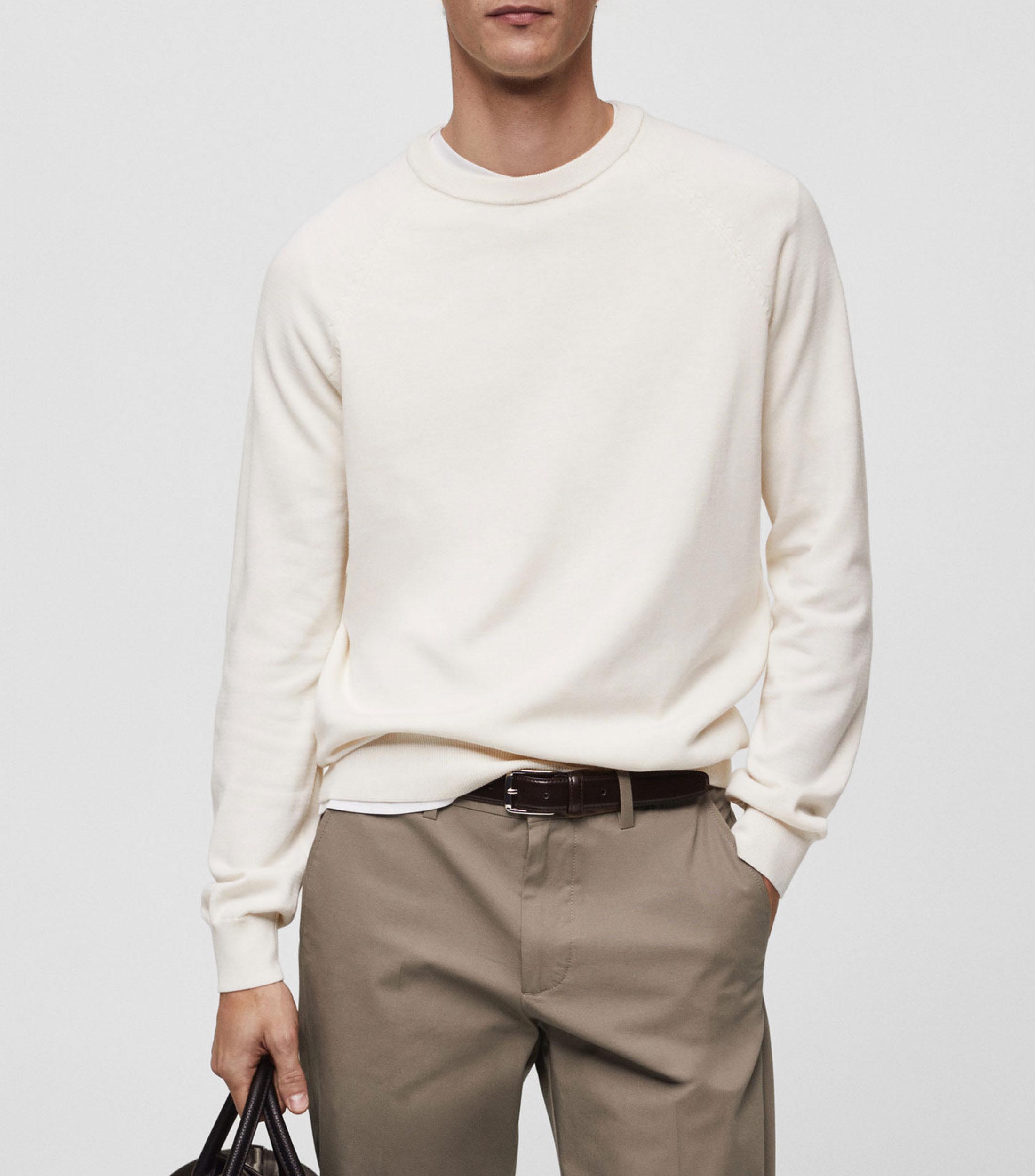 cuello alto hombre mango