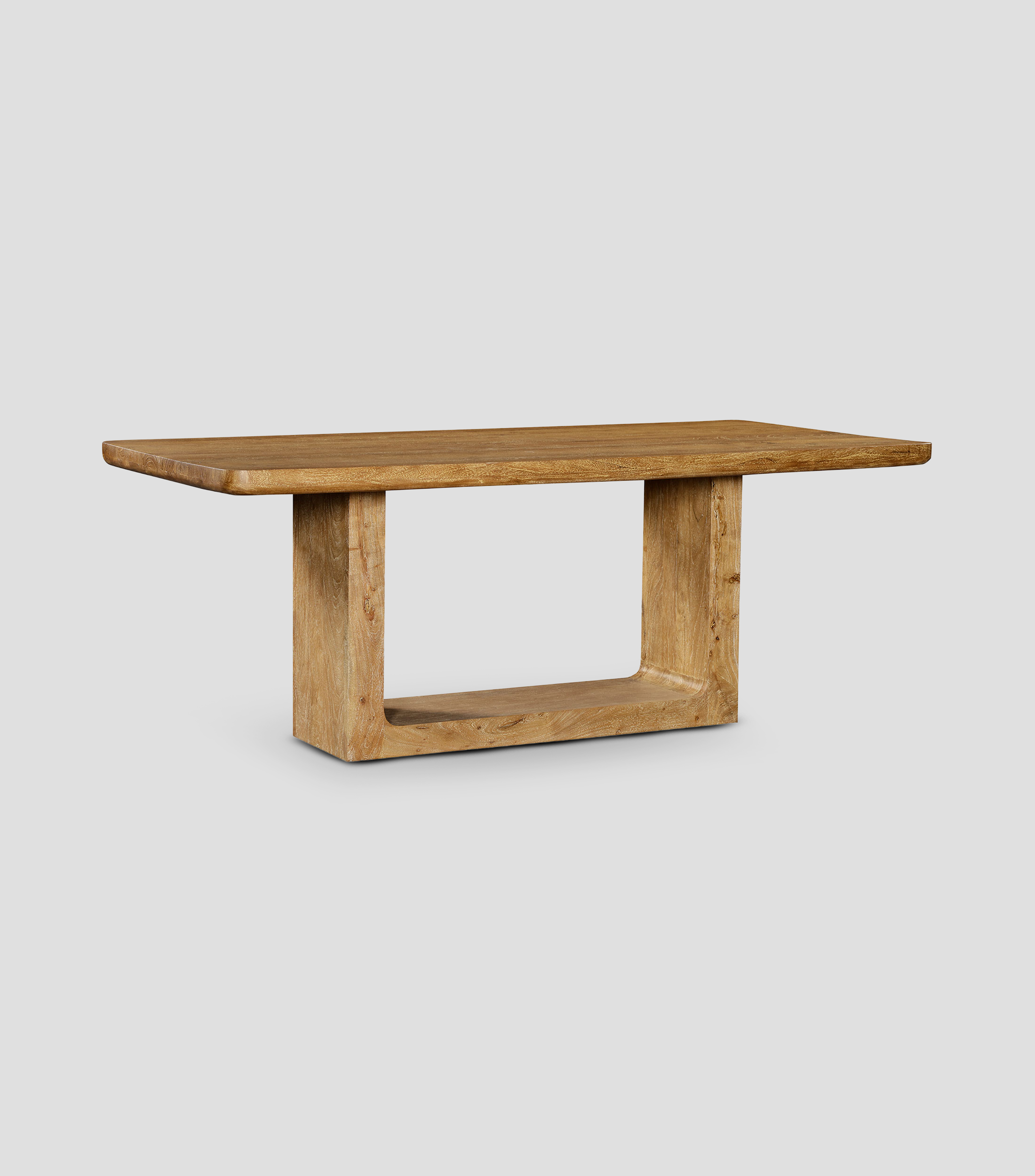 Mesa de comedor Holfred en madera de acacia