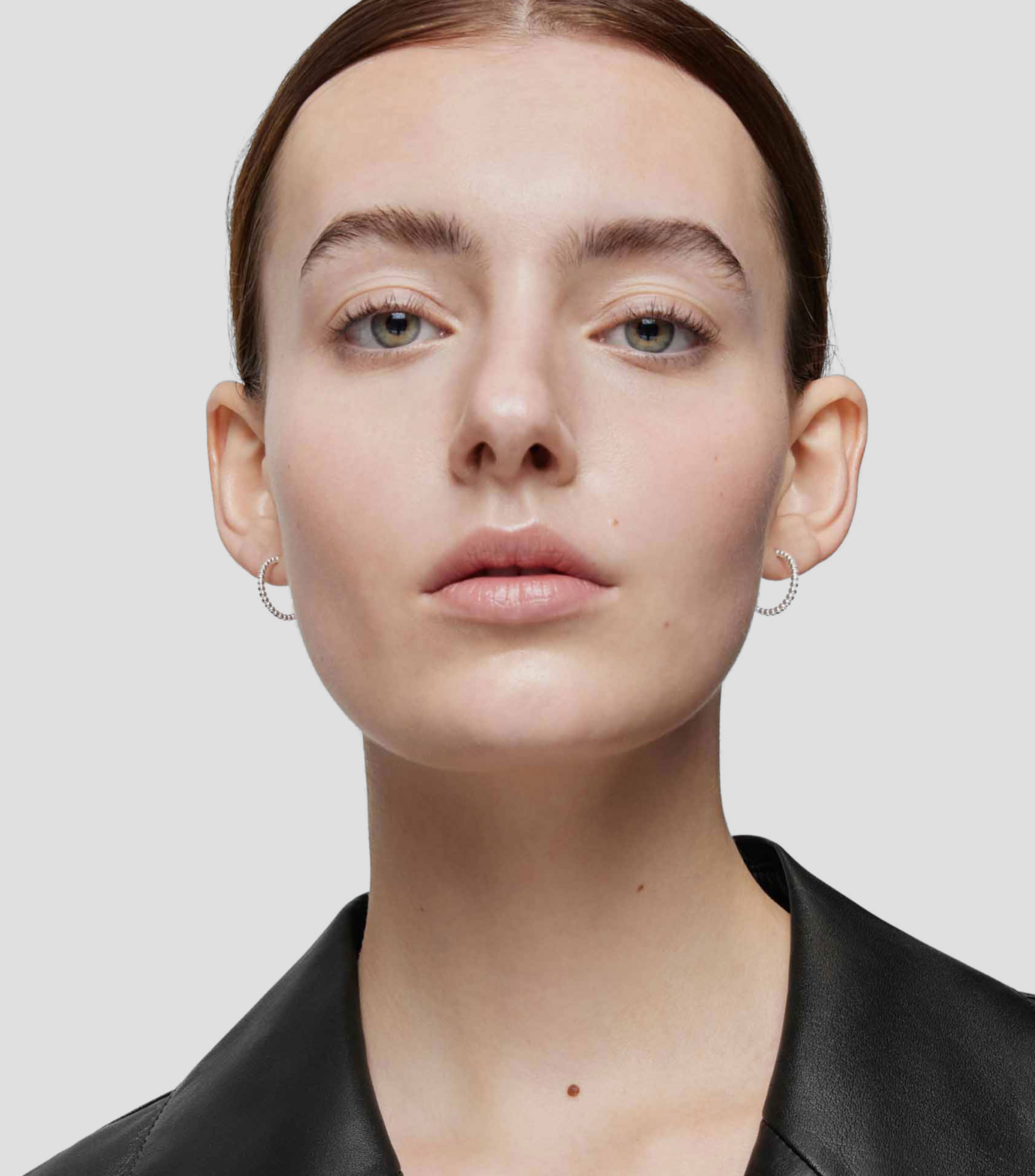 Aretes en plata en plata de ley .925 Basic Mujer