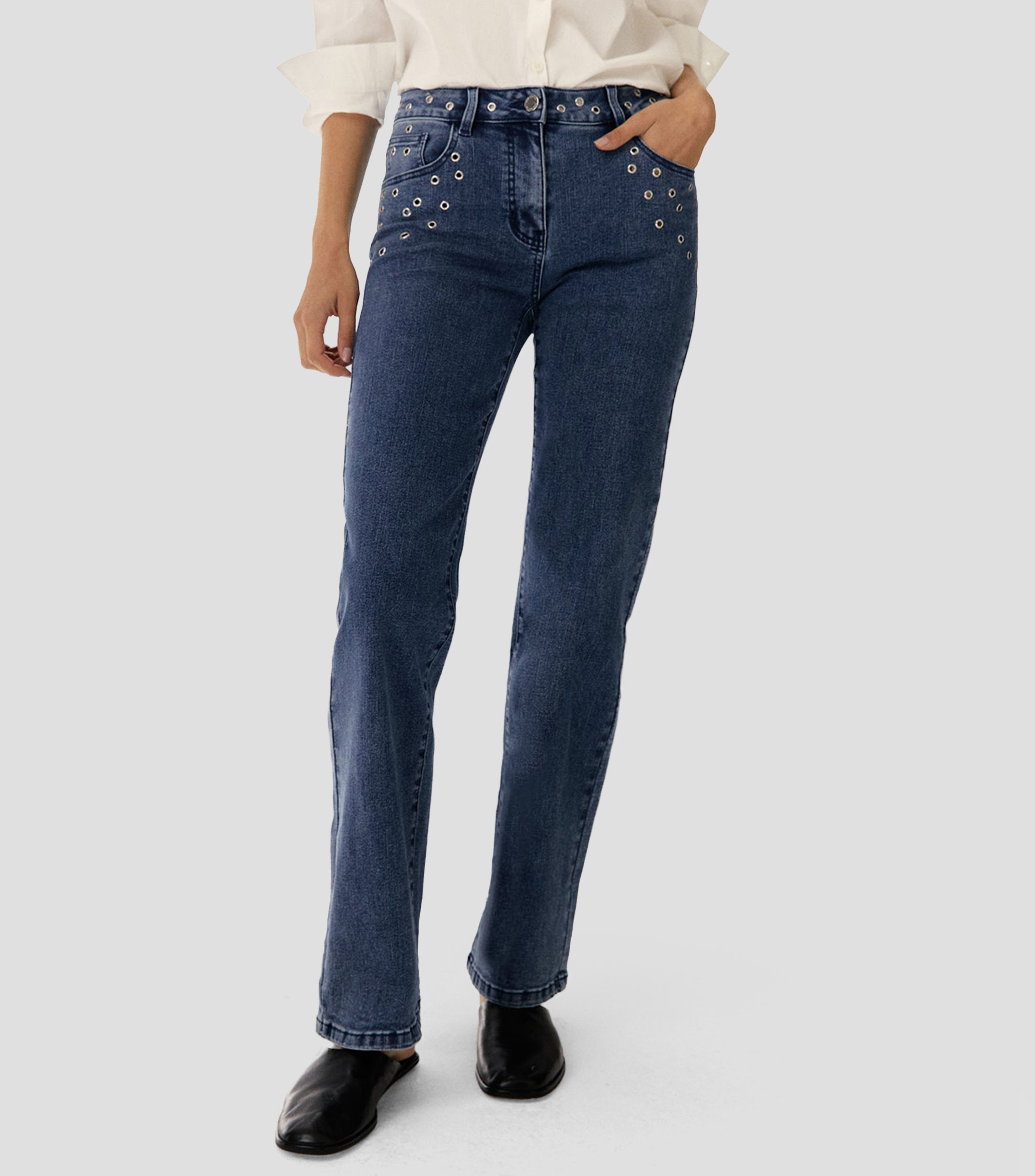 Jeans recto Mujer