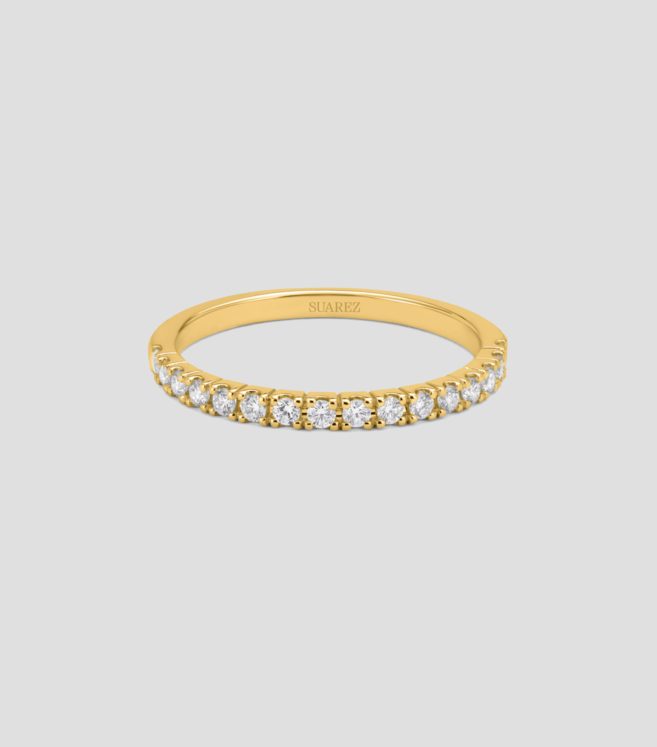 Anillo en Oro de 18 Kilates con diamantes Mujer