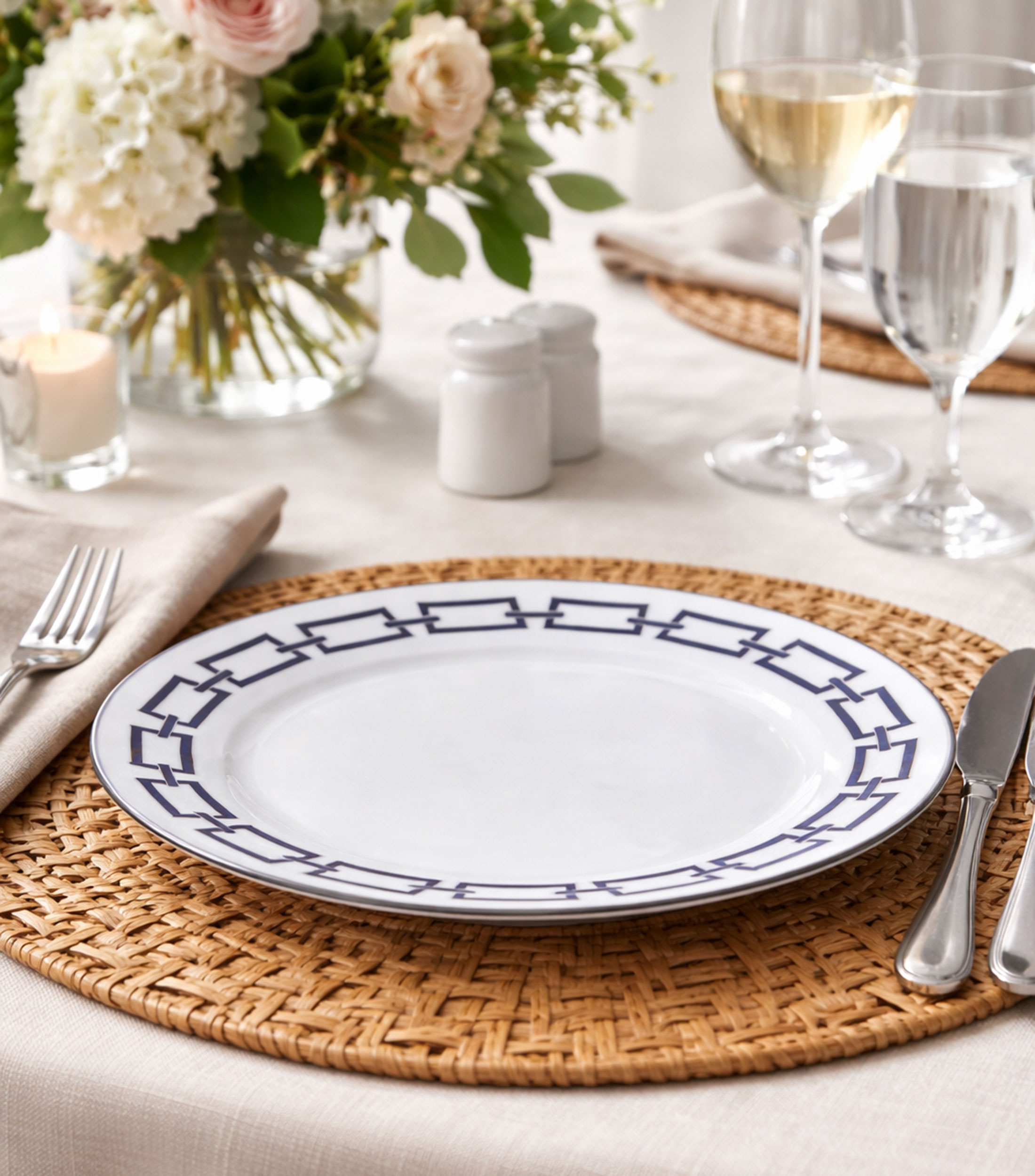 Plato trinche Catena en porcelana