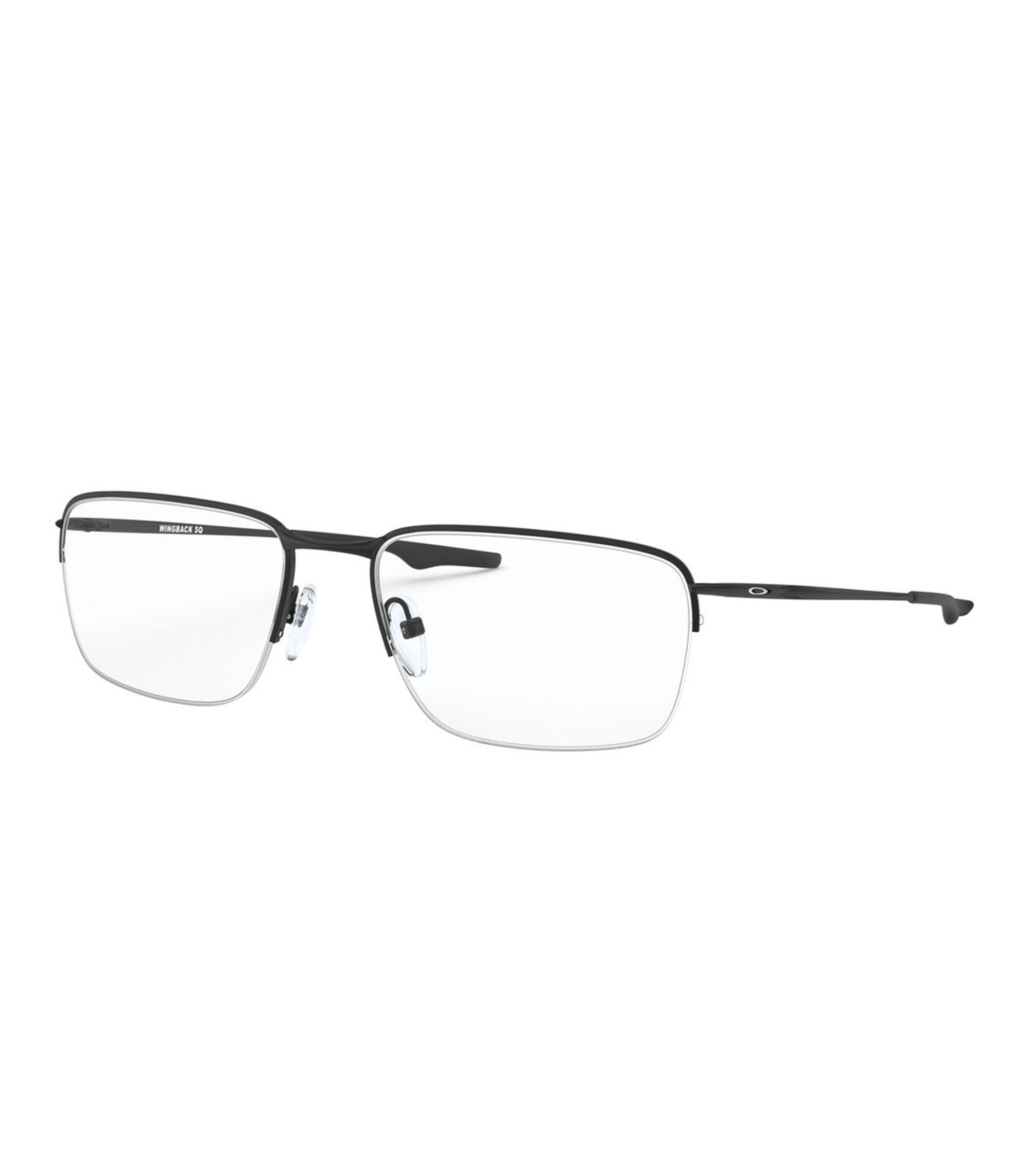 Lentes oftálmicos rectangulares Wingback SQ negros Hombre
