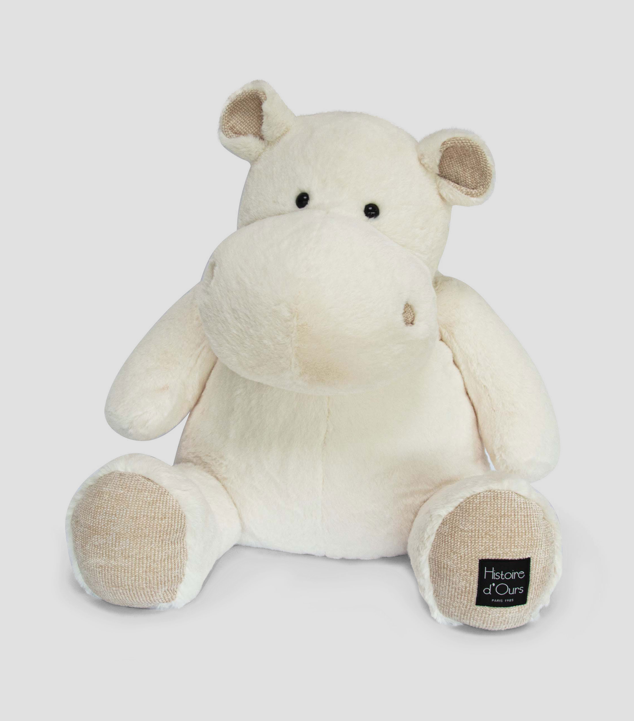 Muñeco de Peluche Hippo marfil 85 cm