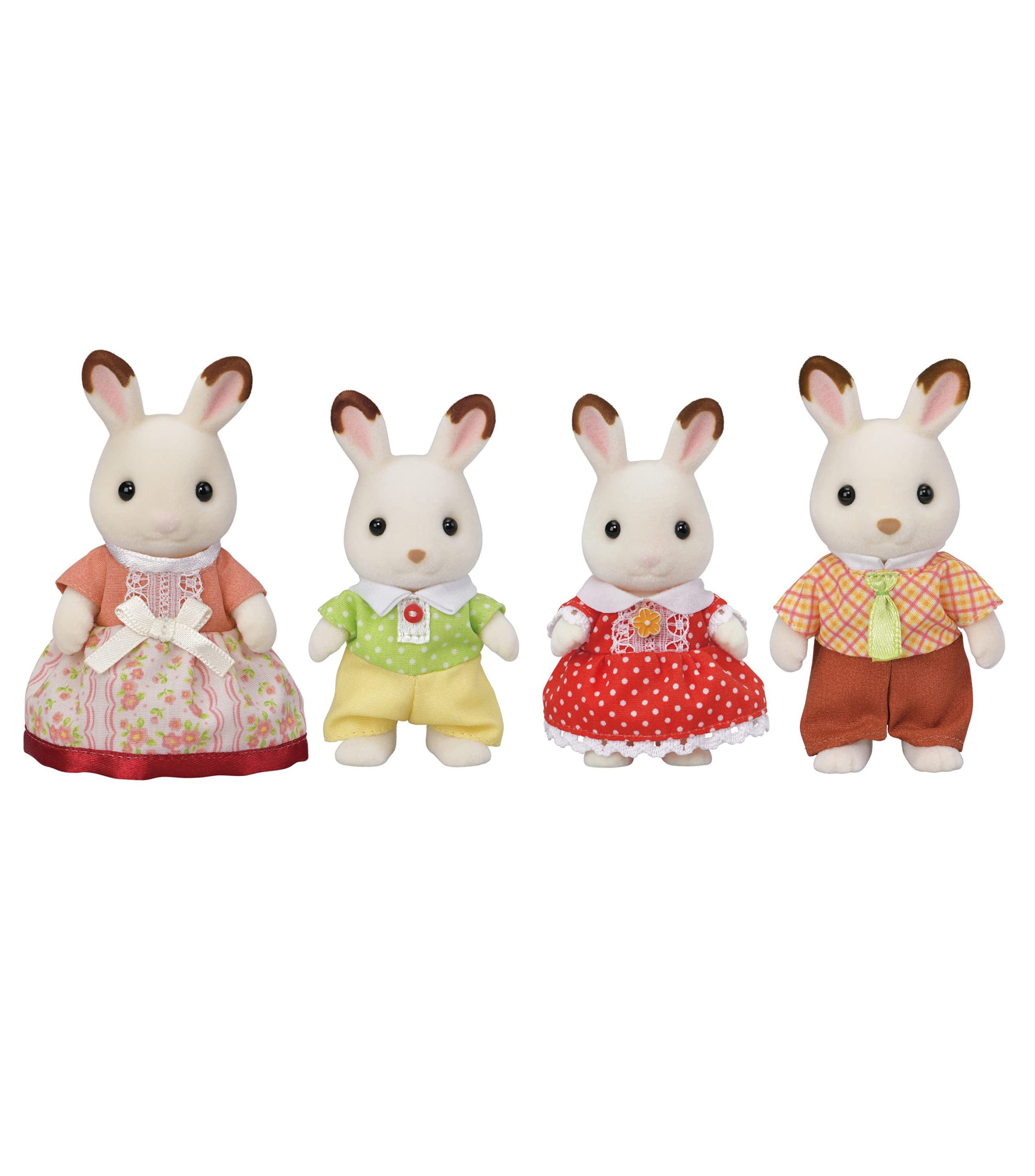 Playsets Chocolate Rabbit Family