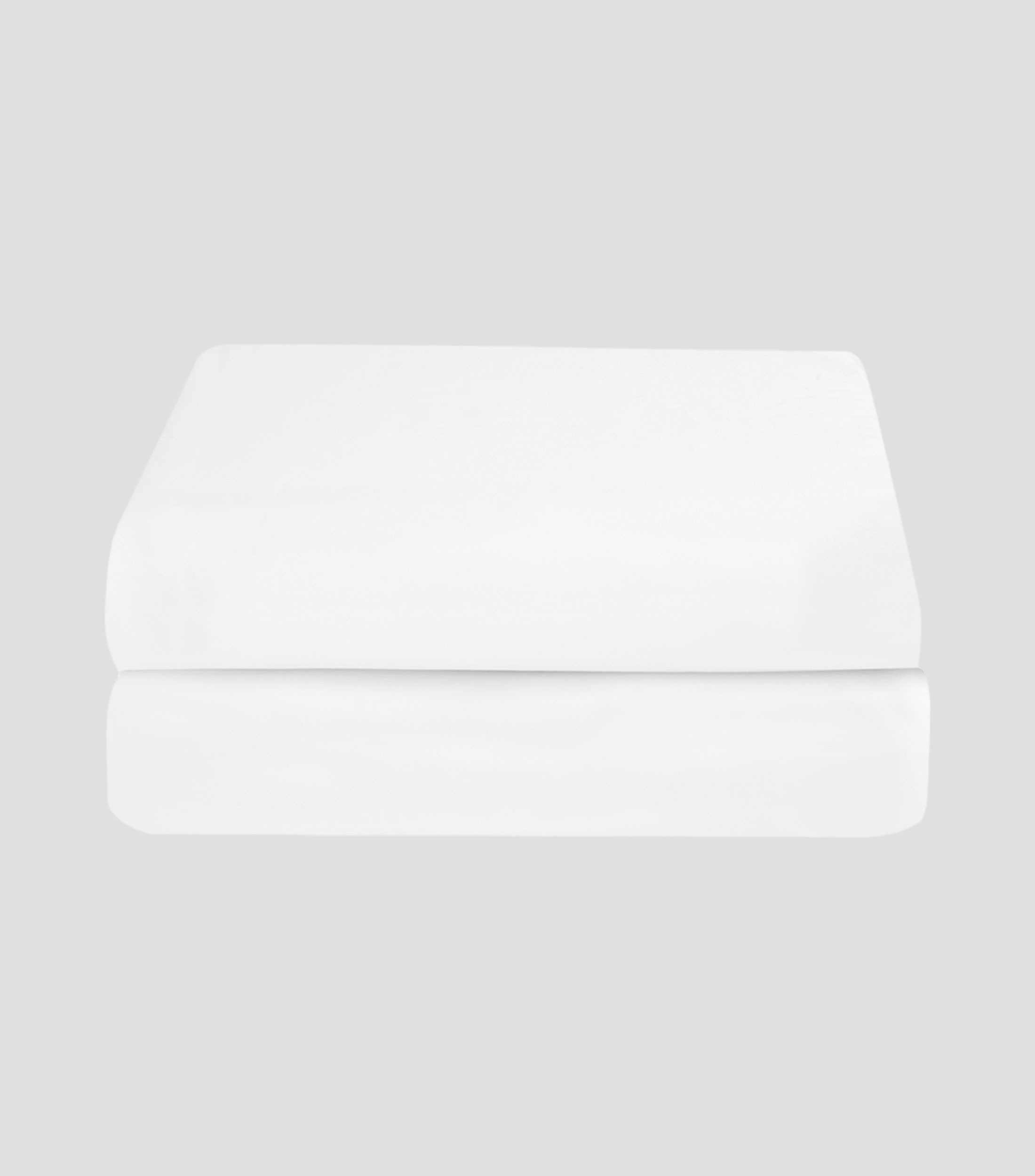 Sábana de Cajón Sateen Blanco King Size