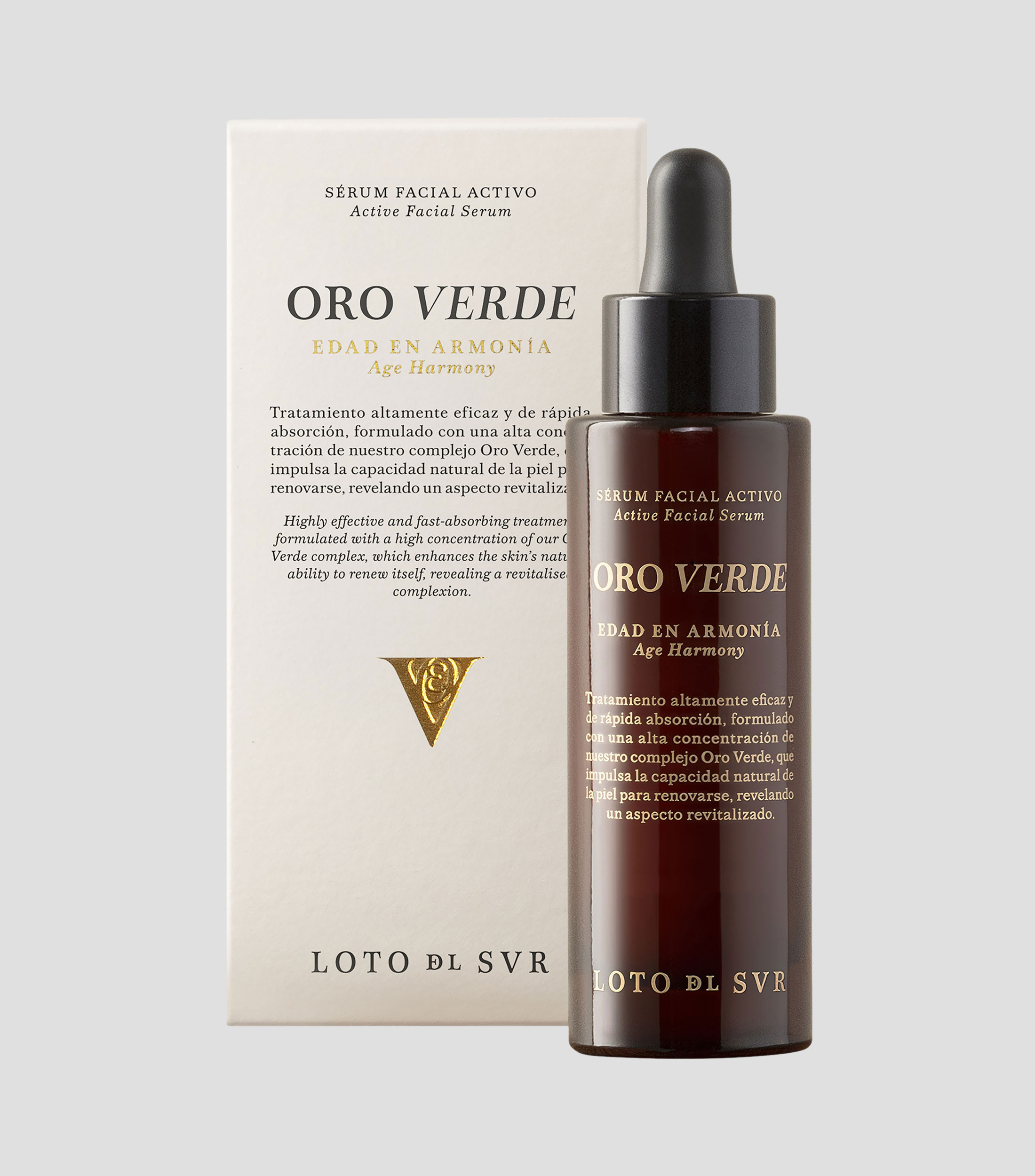 Sérum Ultra Hidratante Activo Oro Verde, 30 ml