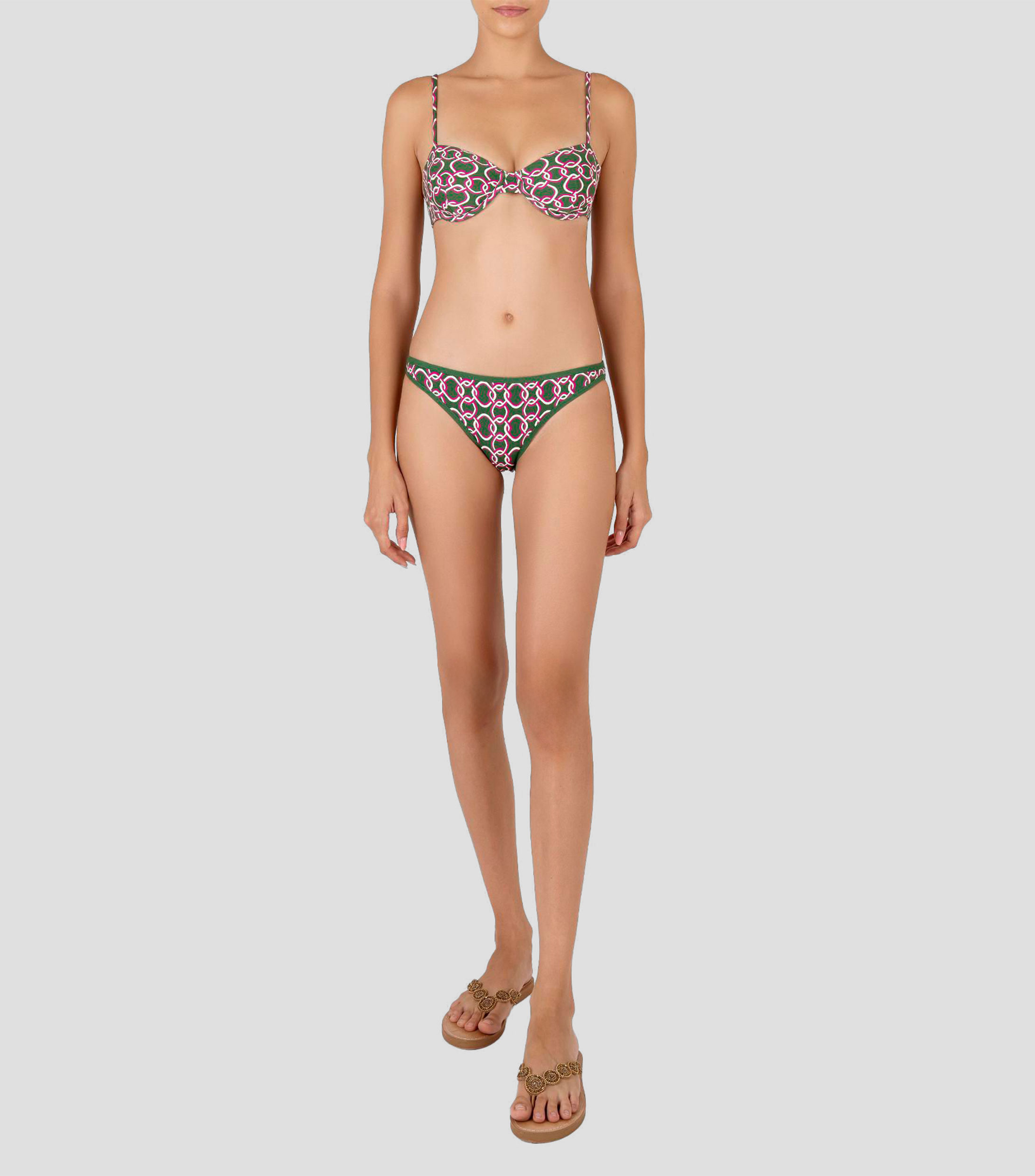 Bikini bottom Lagoa estampado Mujer