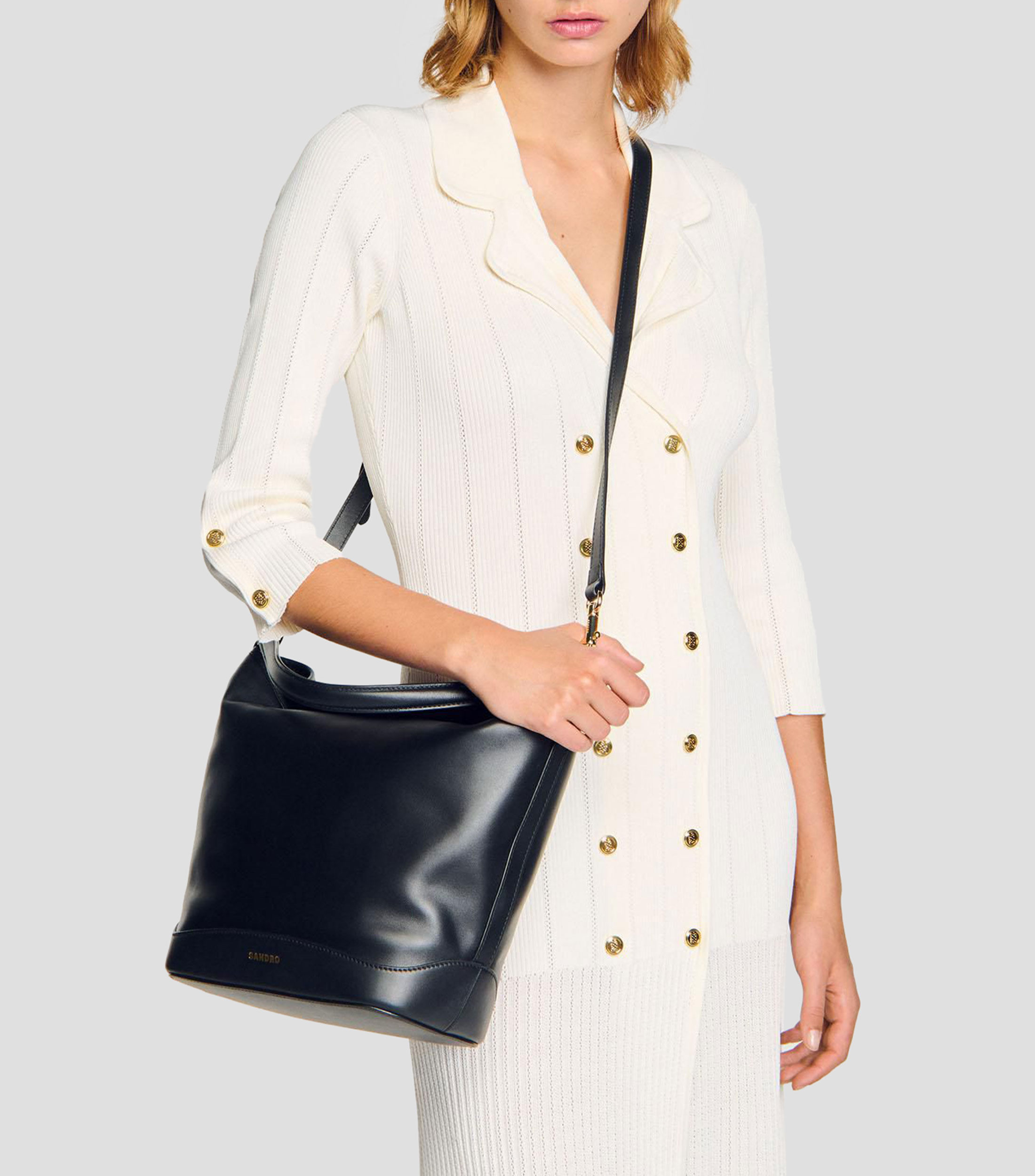 Bolsa shoulder en piel Tangoso Mujer