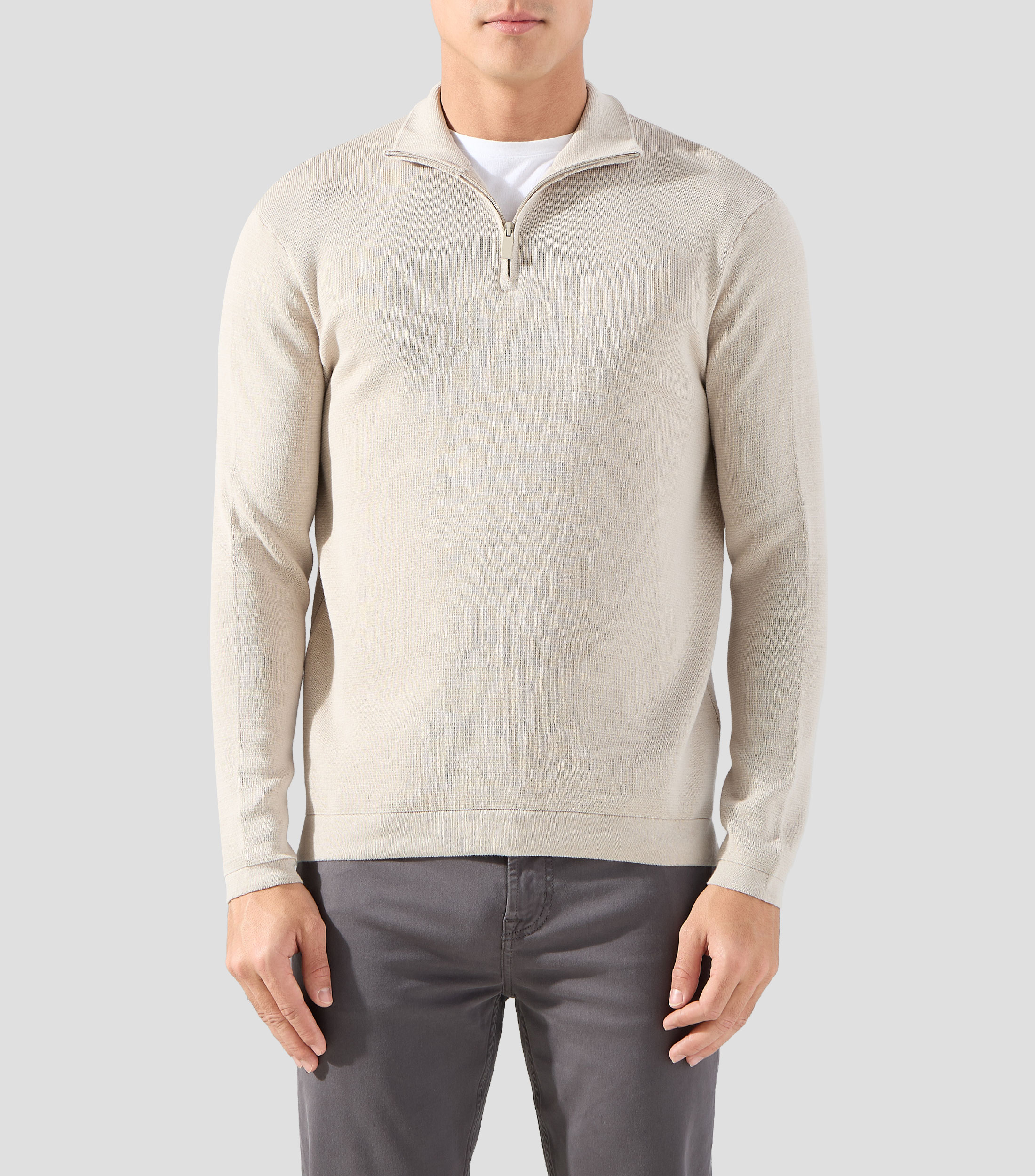 Suéter cuello alto Hombre