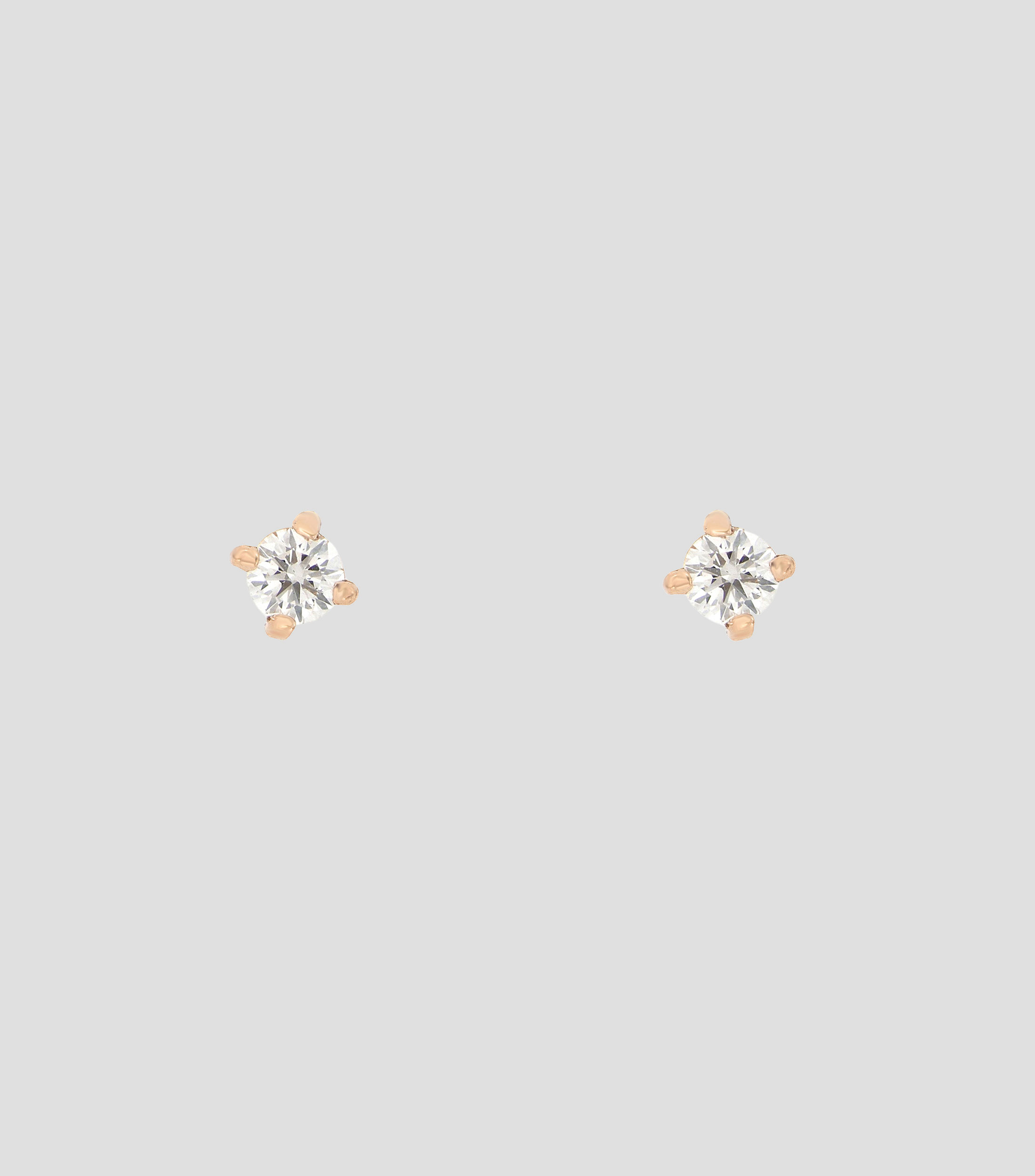 Broquel tipo piercing en oro 18 Kts con Diamantes Myst Mujer