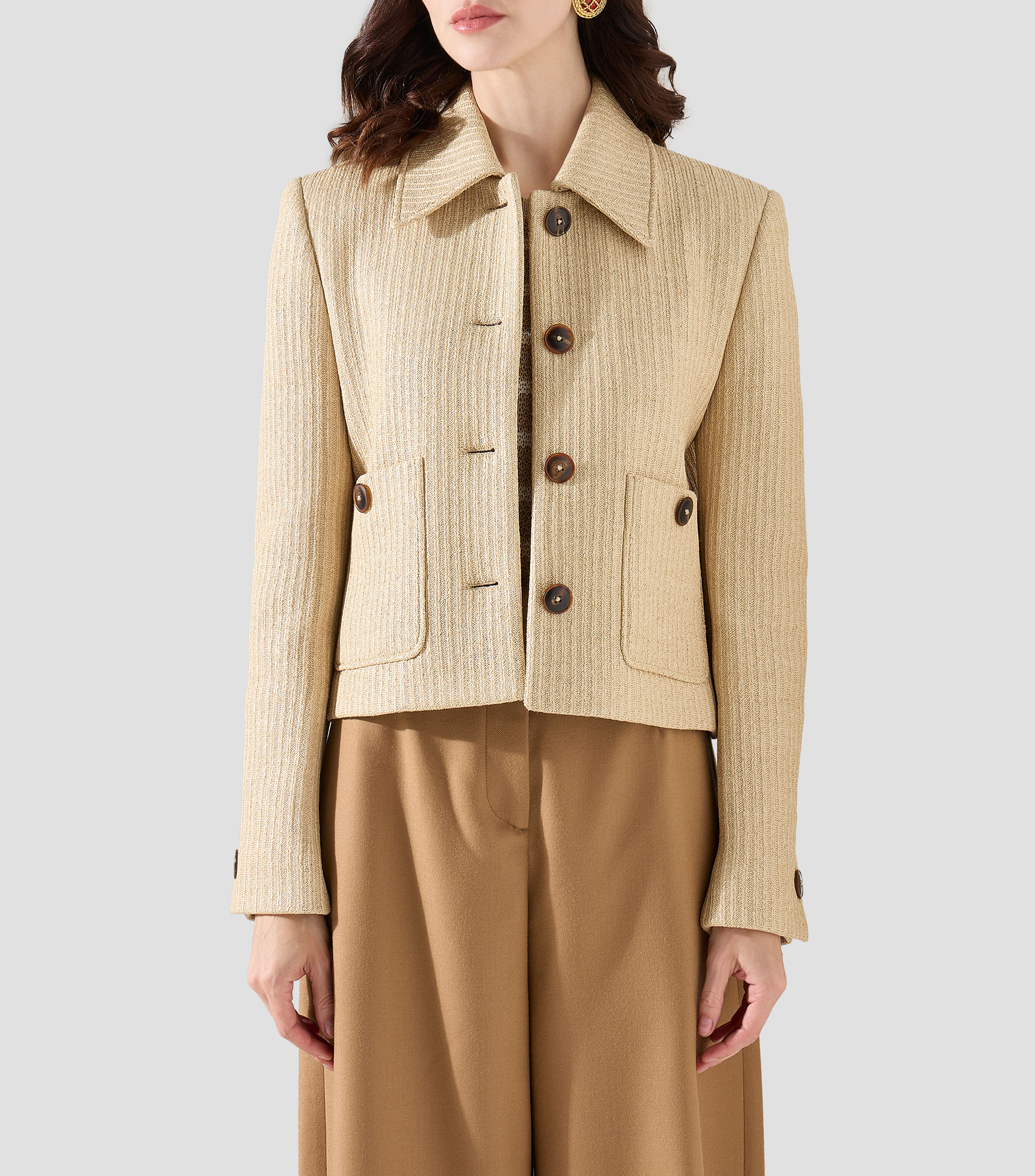 Blazer liso Mujer