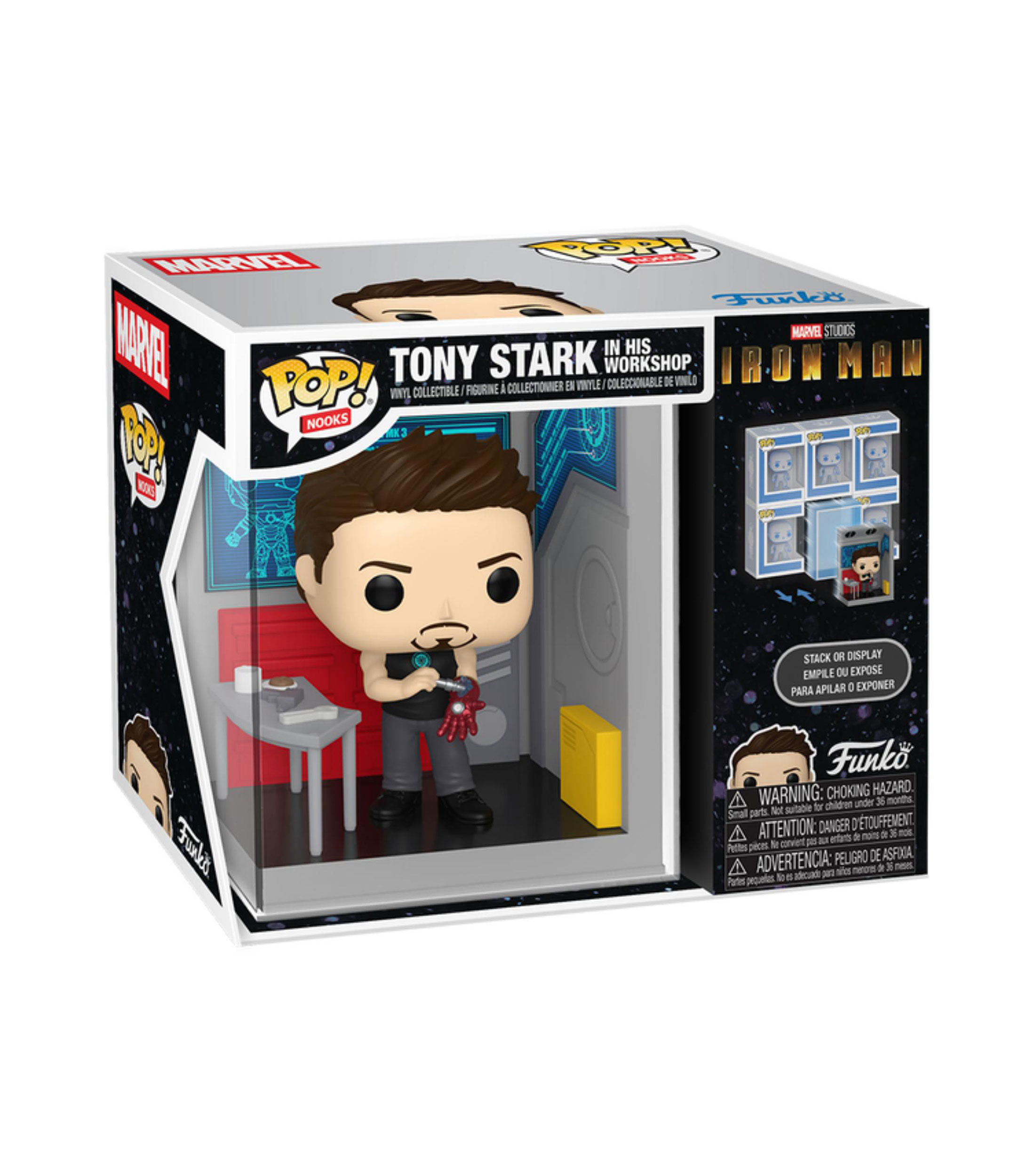 Funko Taller de Tony Stark, Nooks: Marvel