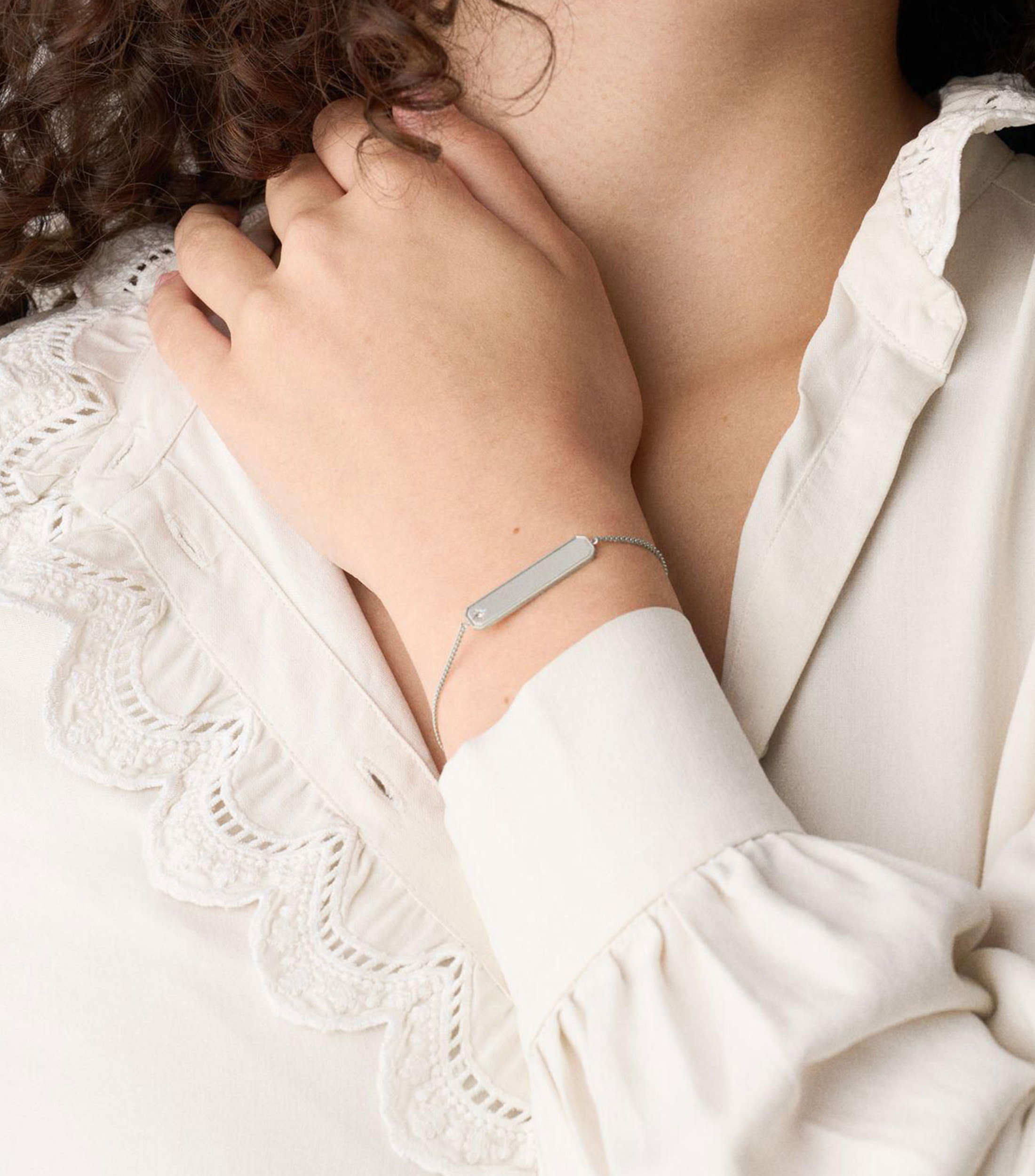 Pulsera Sadie grabado de estrella Mujer