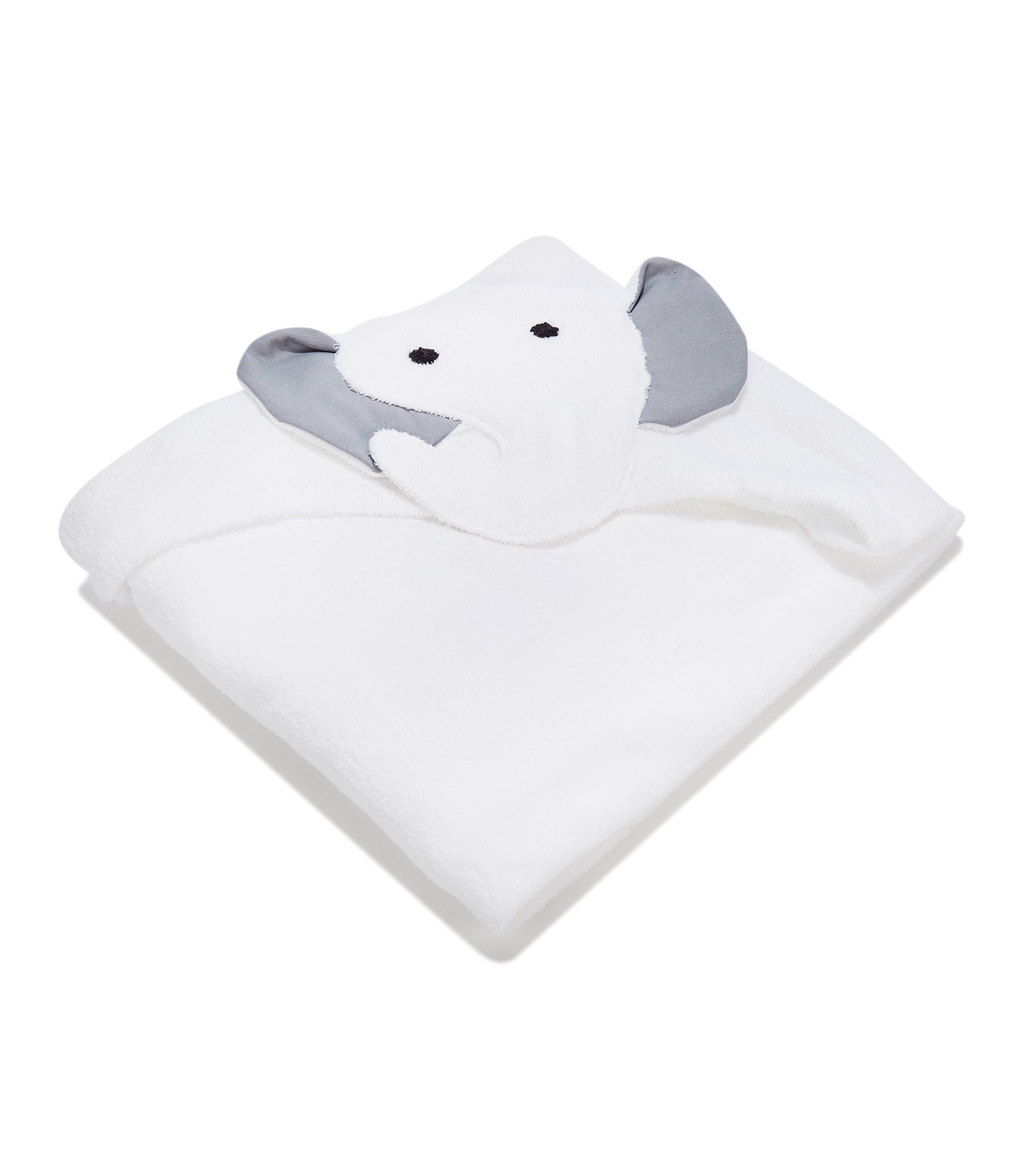 Toalla de Baño para bebé blanca