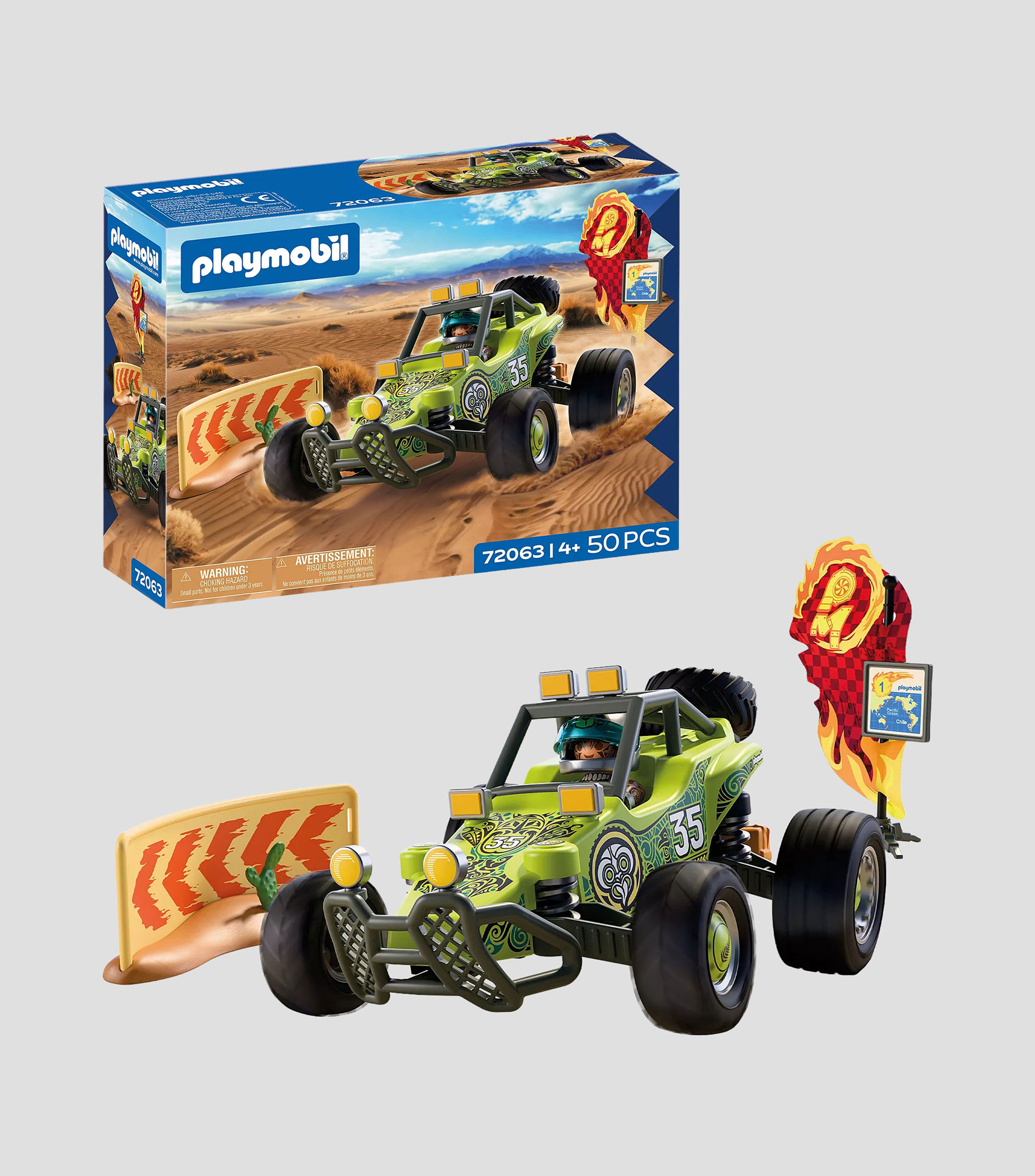 Playset Buggy todoterreno