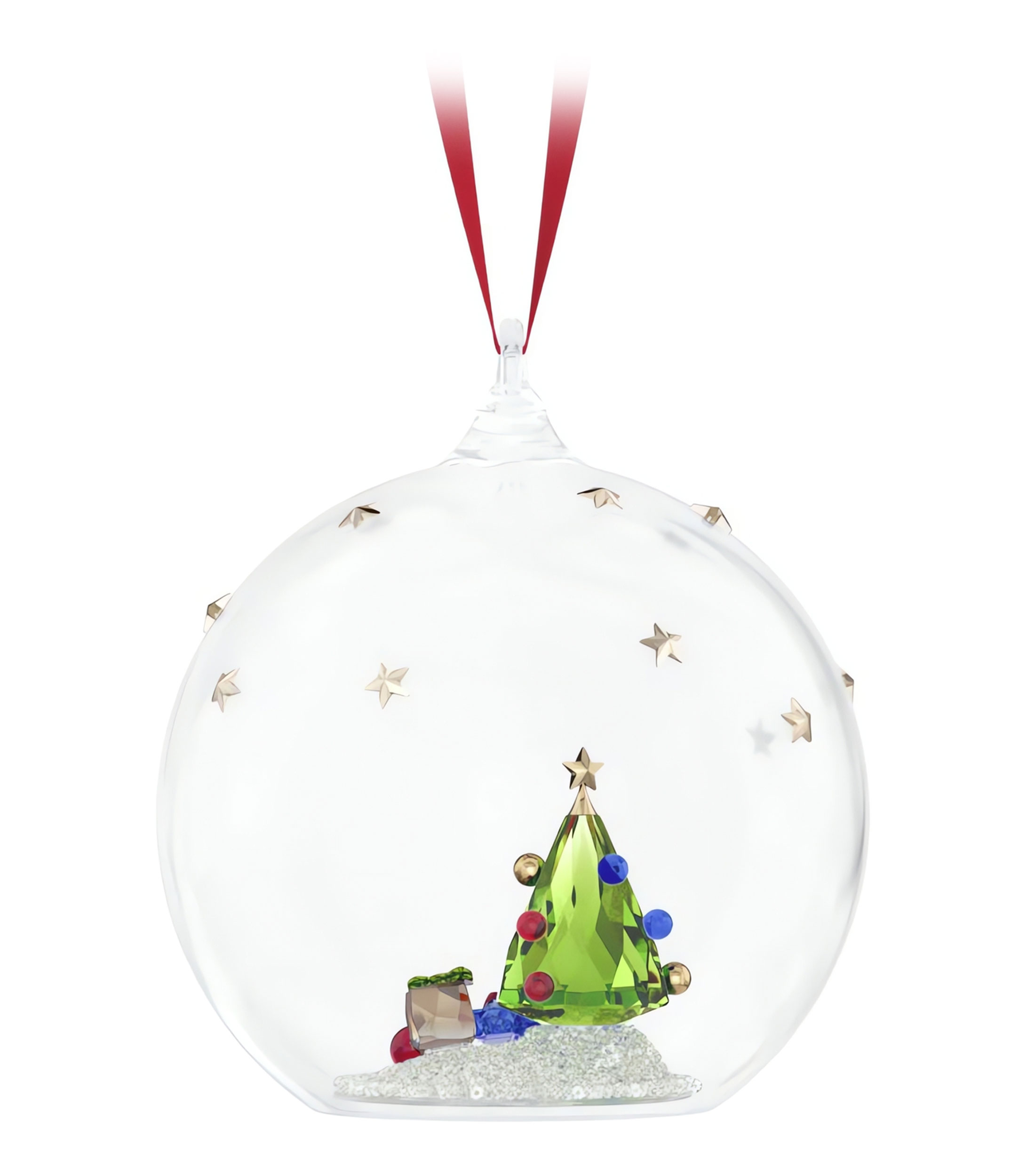 Accesorio Decorativo Esfera con Árbol y Regalos