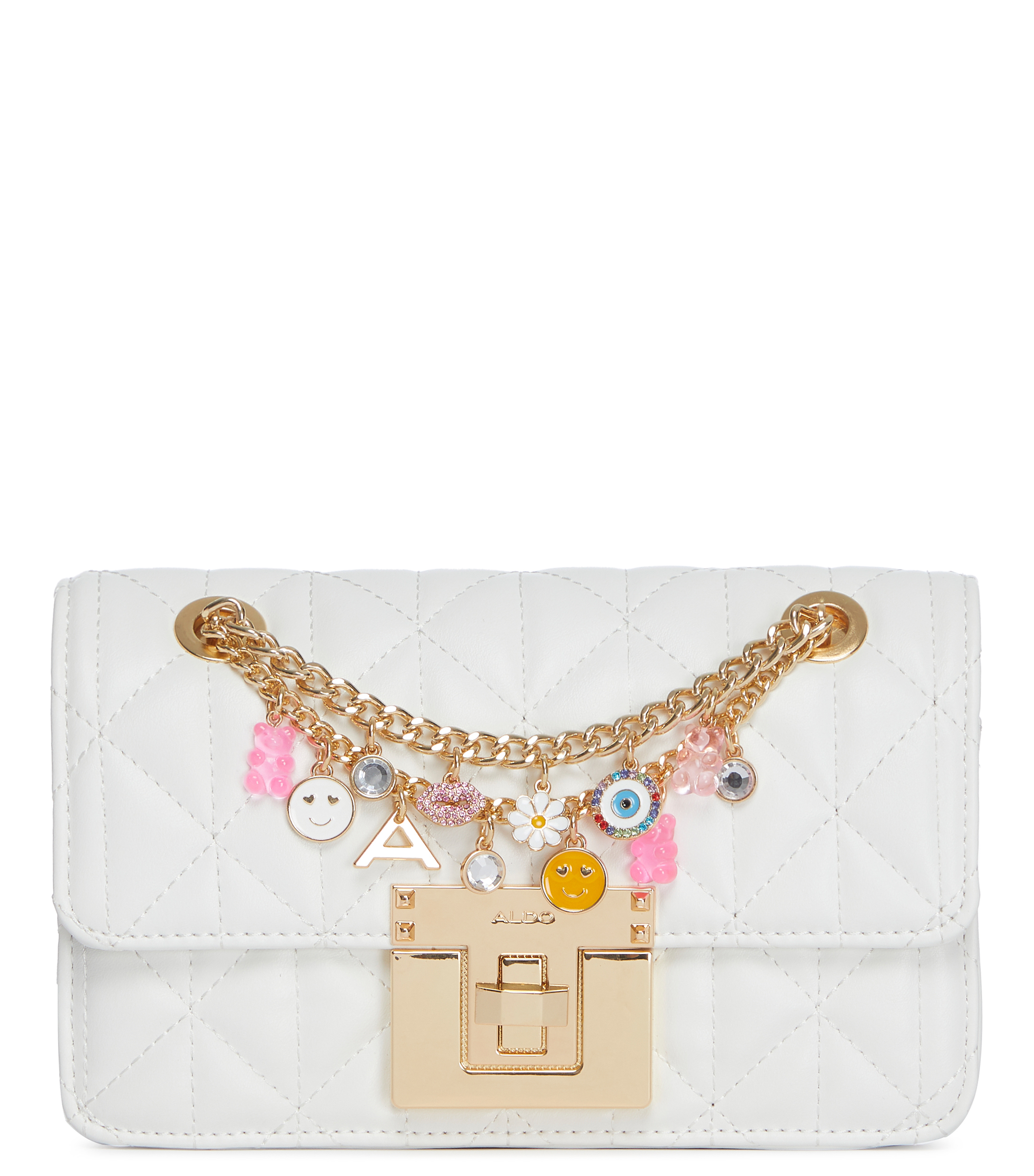 Aldo Bolso crossbody capitonado El Palacio de Hierro