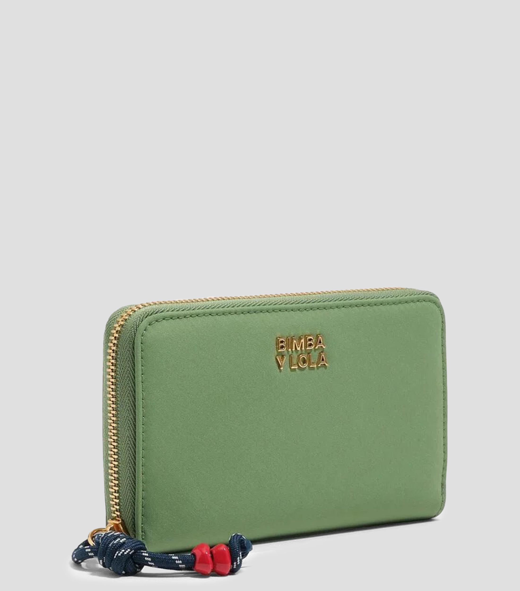 Cartera mediana verde Mujer