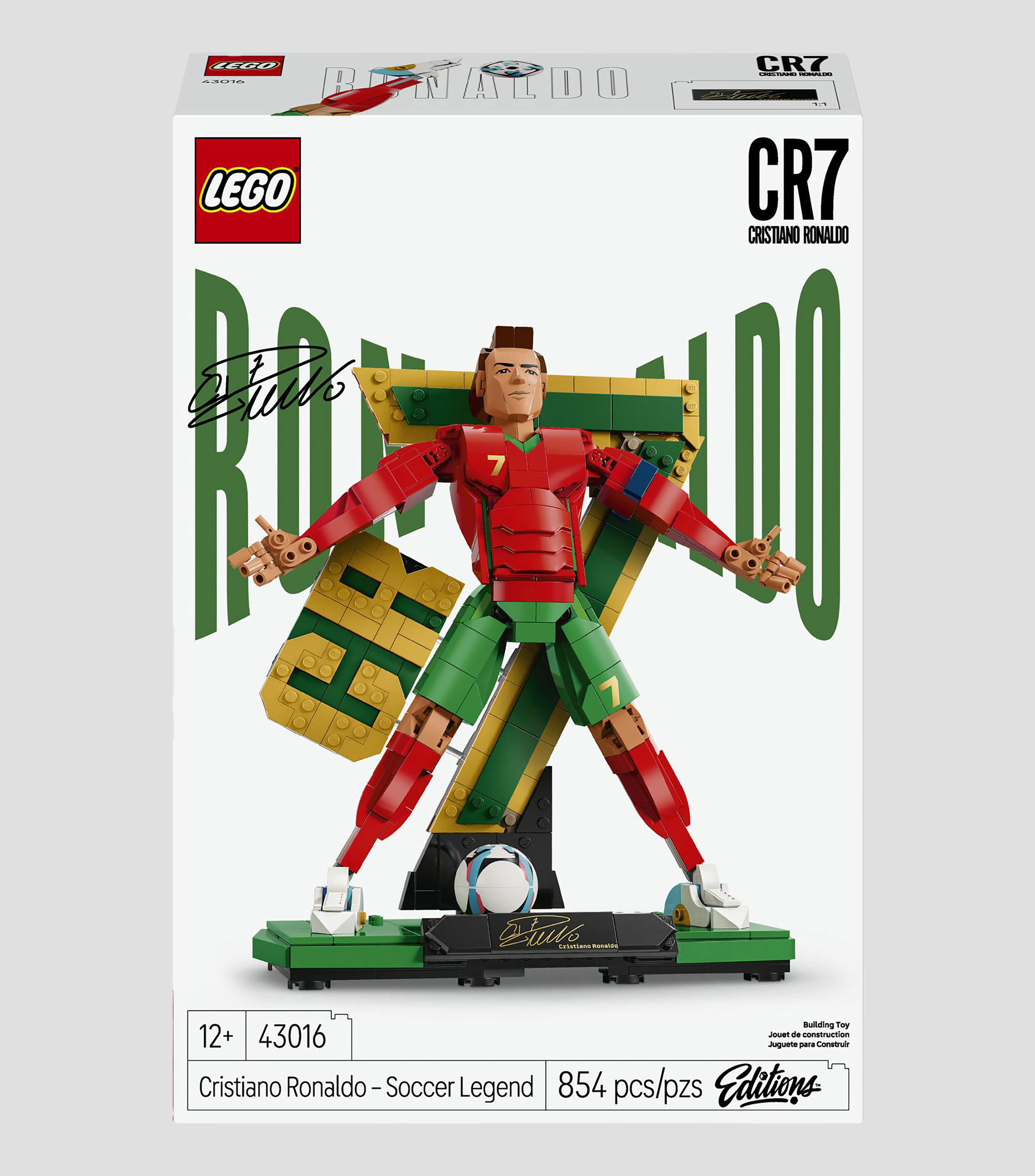 Lego Editions Sports Cristiano Ronaldo Leyenda del Futbol