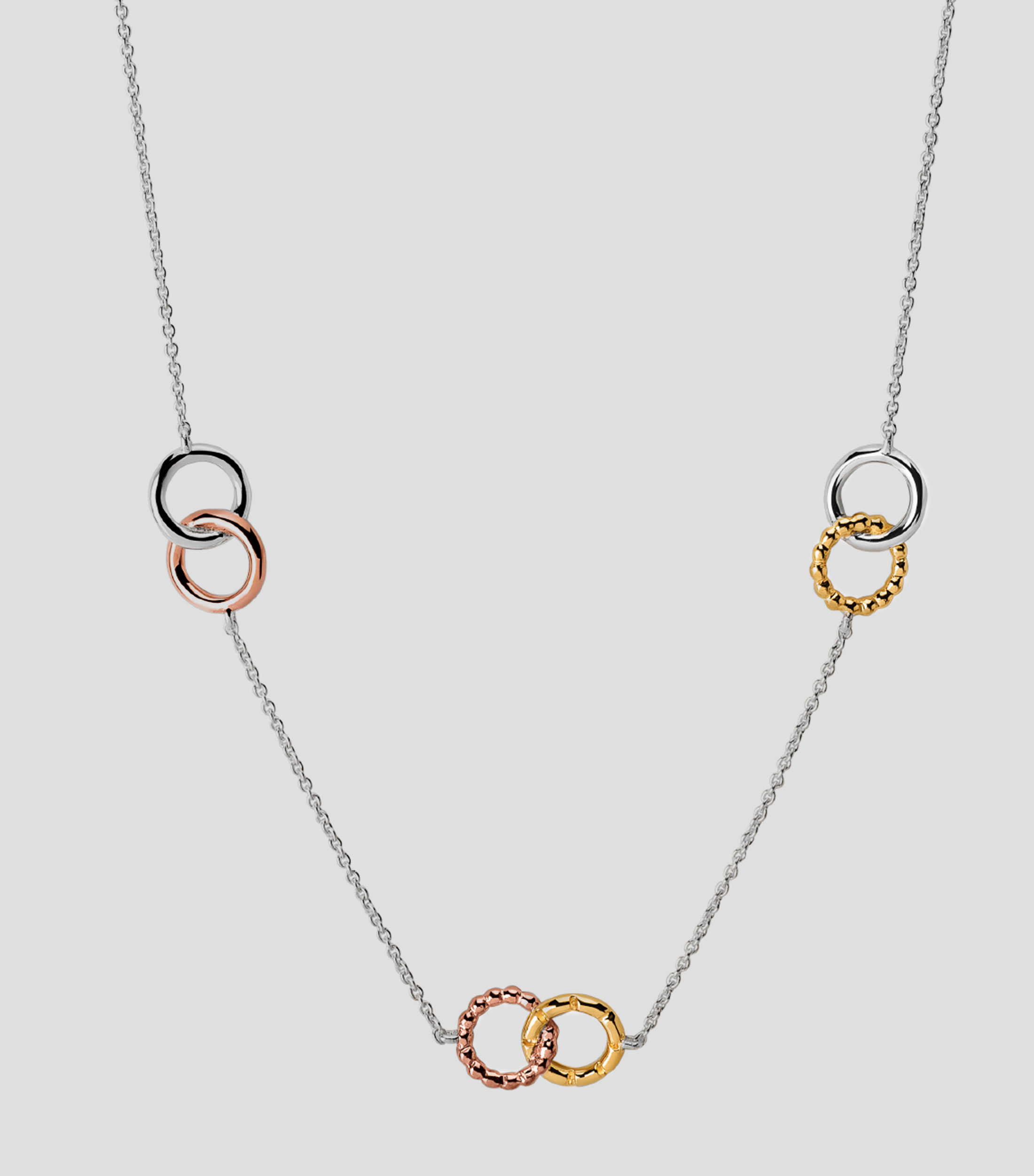 Collar Praline en plata Xocolate Mujer