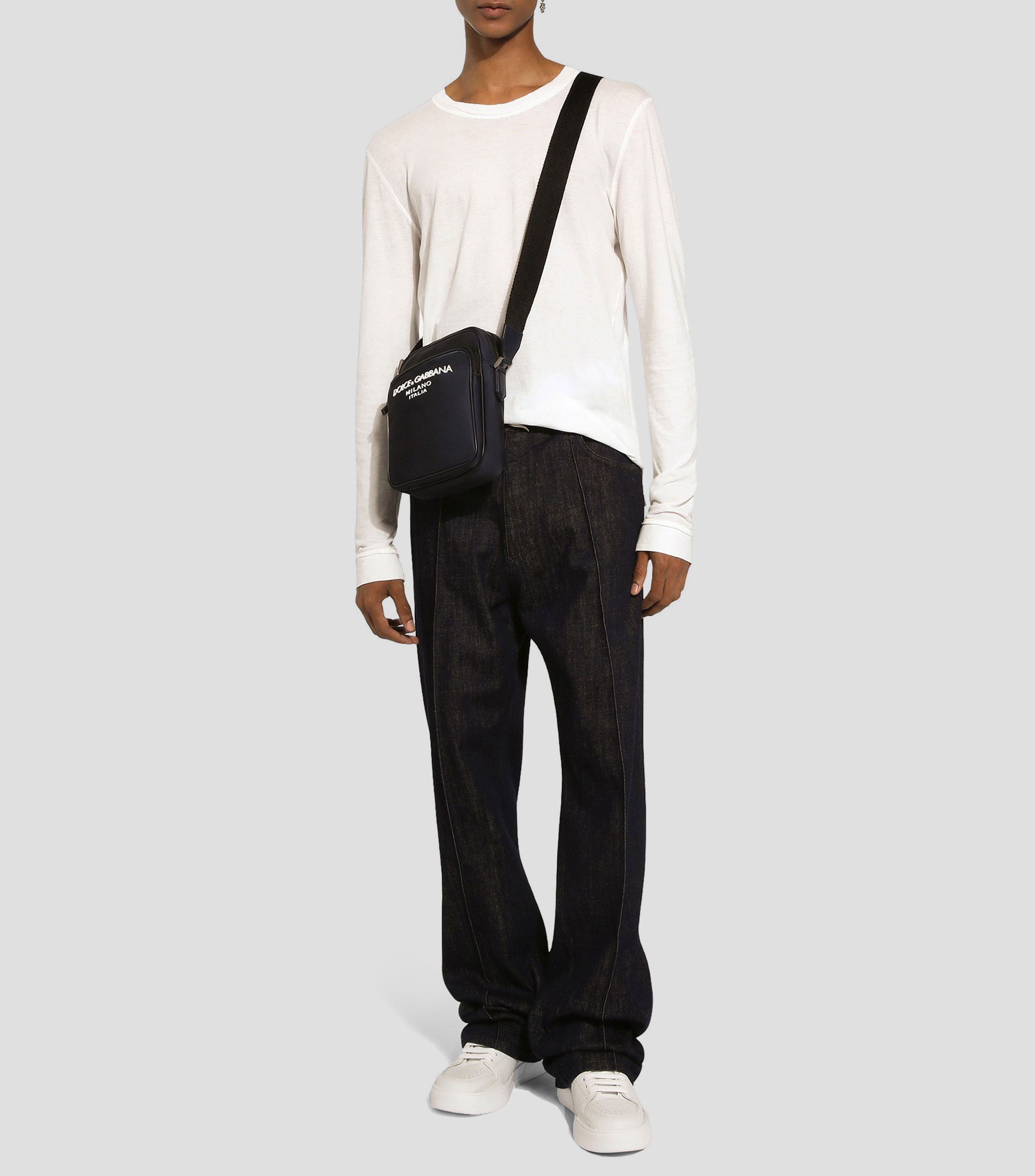 Bolso crossbody negro Hombre