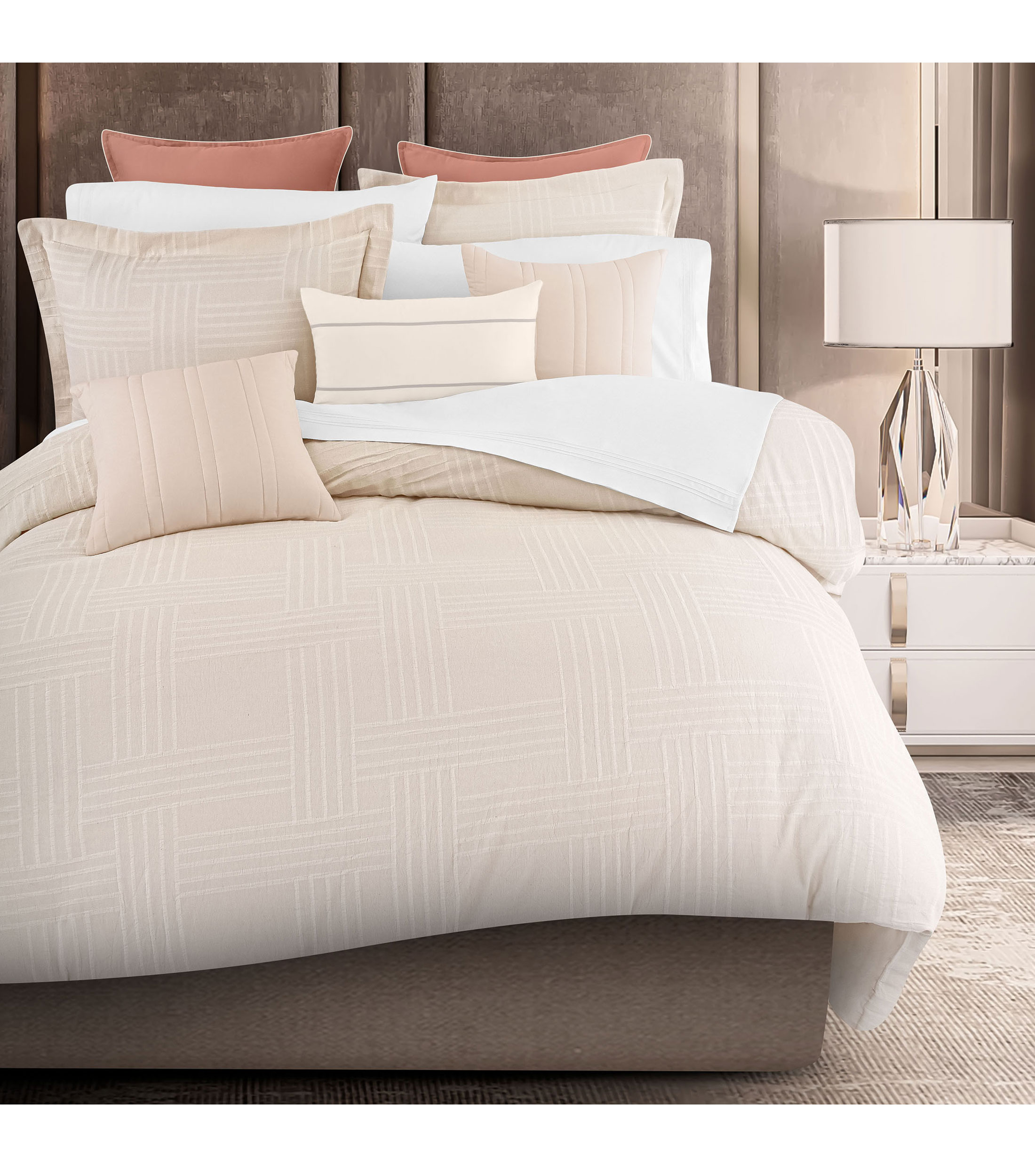 Funda para Duvet King Size en algodón Ziana